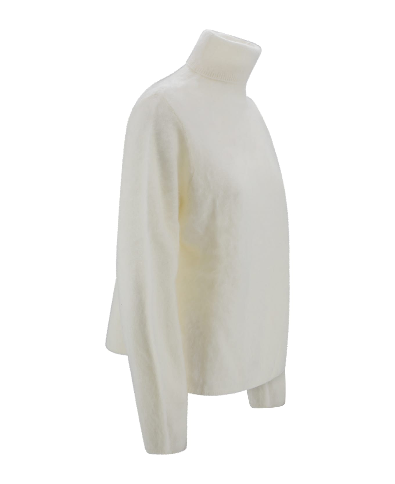 Kangra Turtleneck With High Neck - White