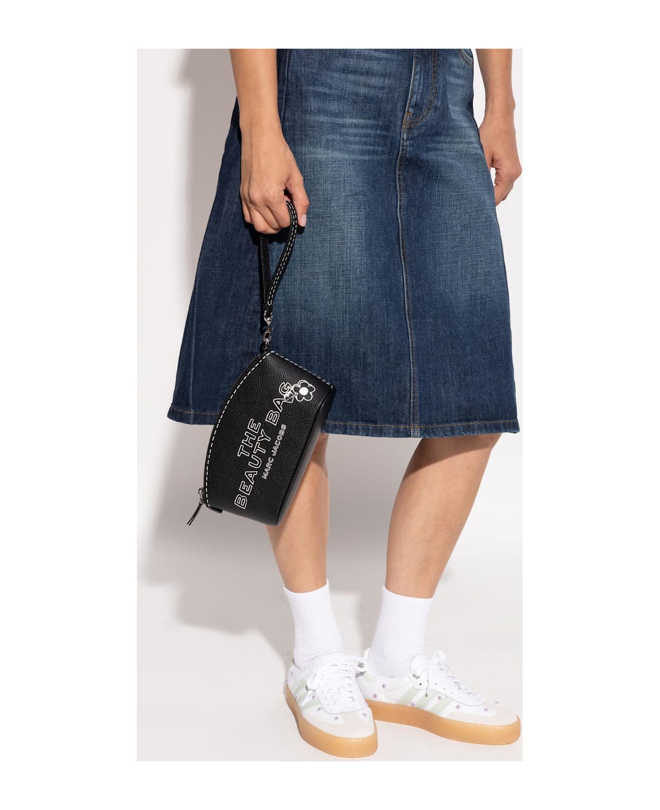 Marc Jacobs Cosmetic Bag With Logo - Nero