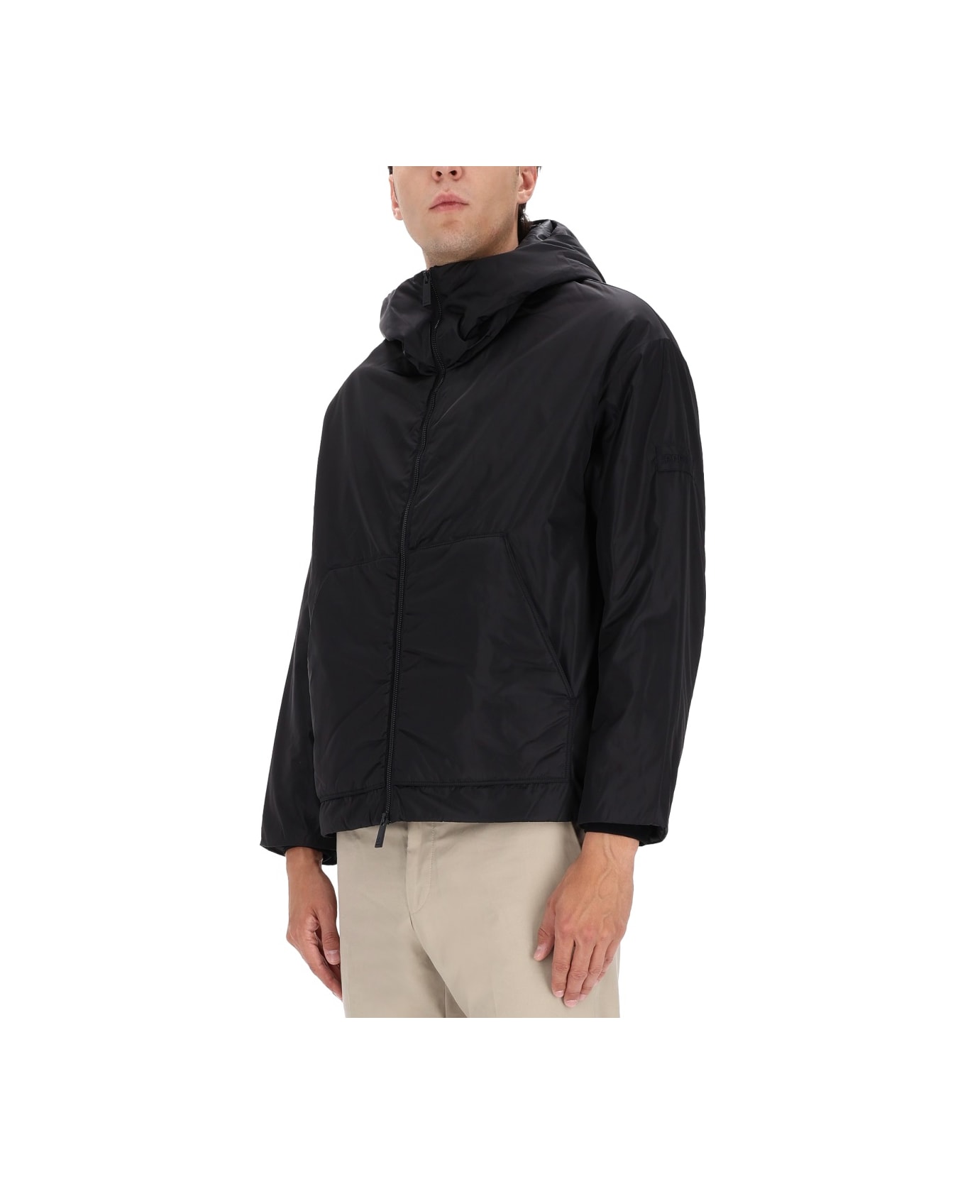 Premiata Hooded Jacket - BLACK