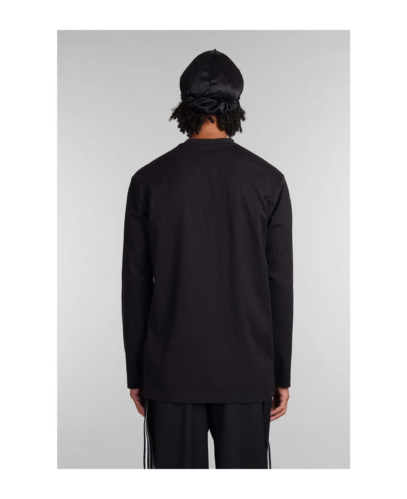Y-3 T-shirt In Black Cotton - Black