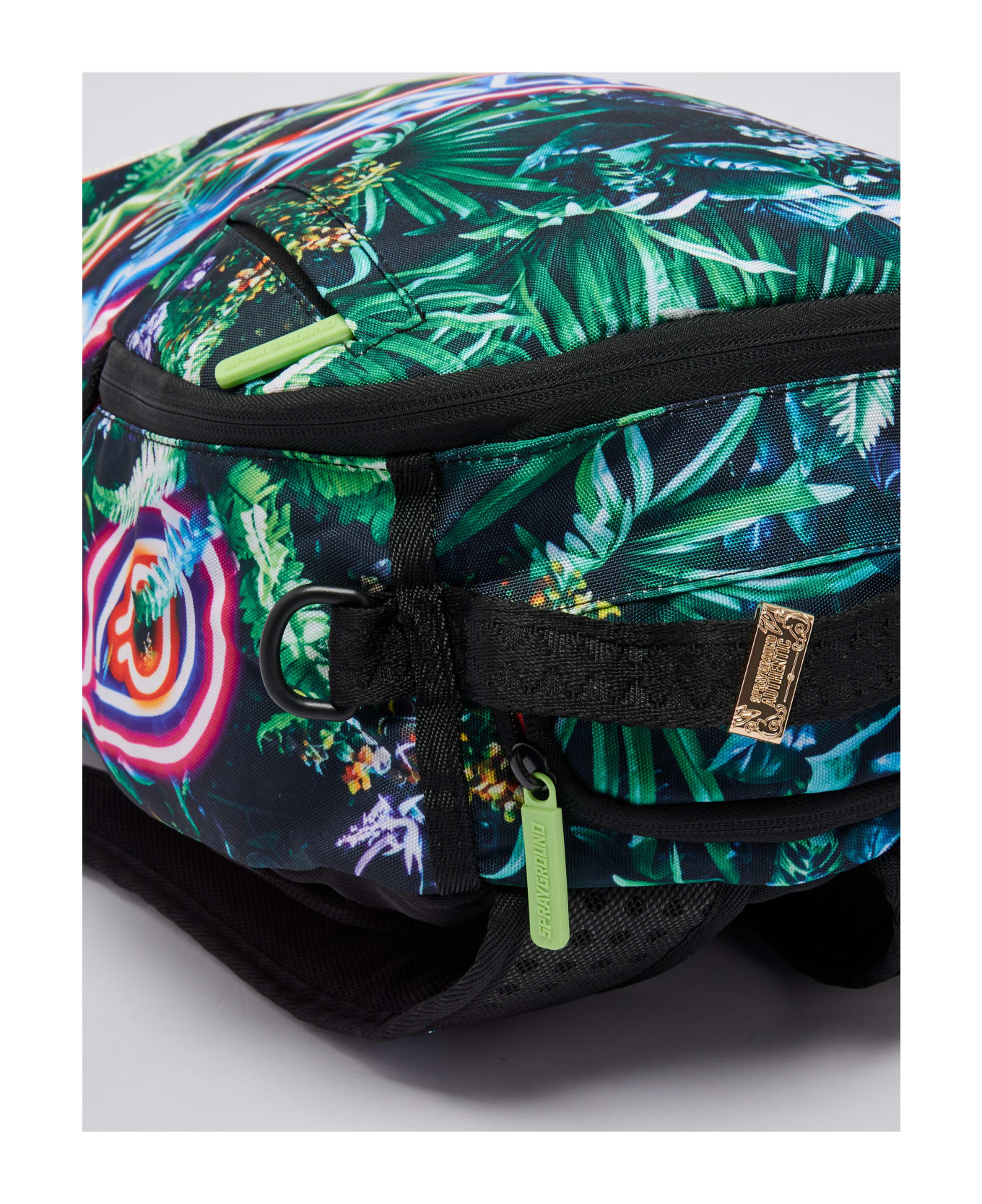 Sprayground Neon Shark Jungle Backpack Backpack - MULTICOLOR