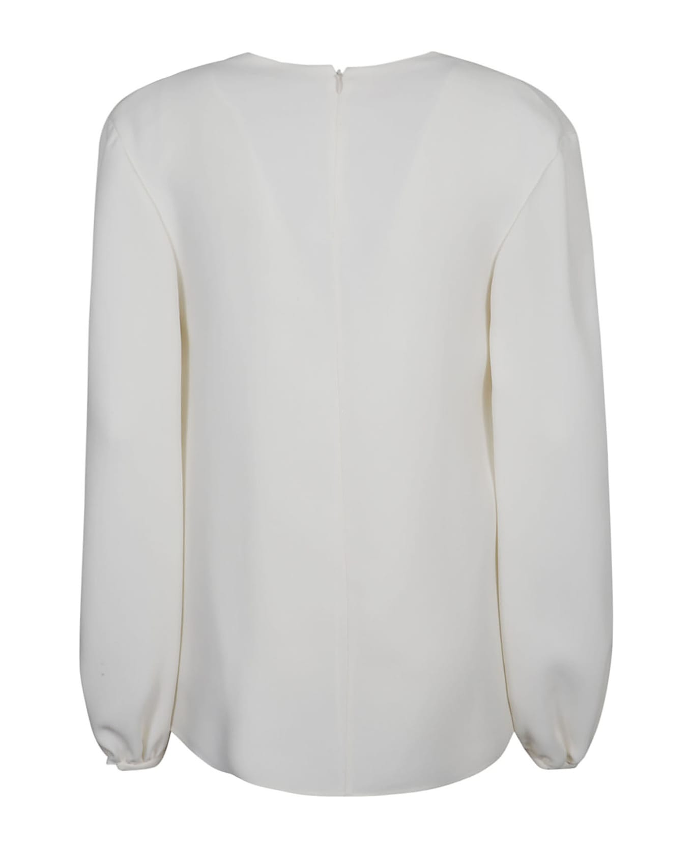 Valentino Chain Detail Blouse - Ivory