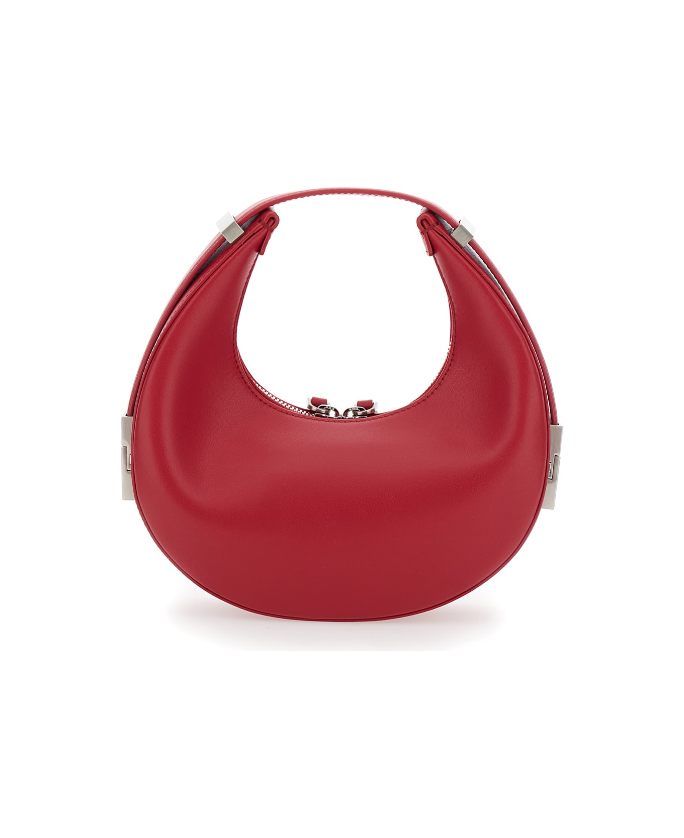 OSOI 
mini Toni
 Red Shoulder Bag With Engraved Logo In Leather Woman - Red