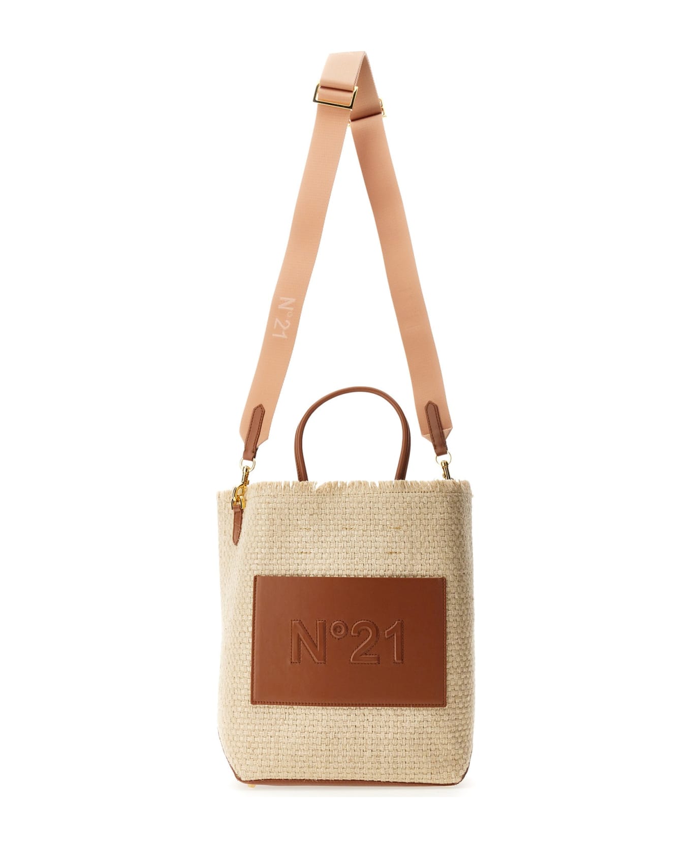 N.21 Small Shopper Bag - BEIGE