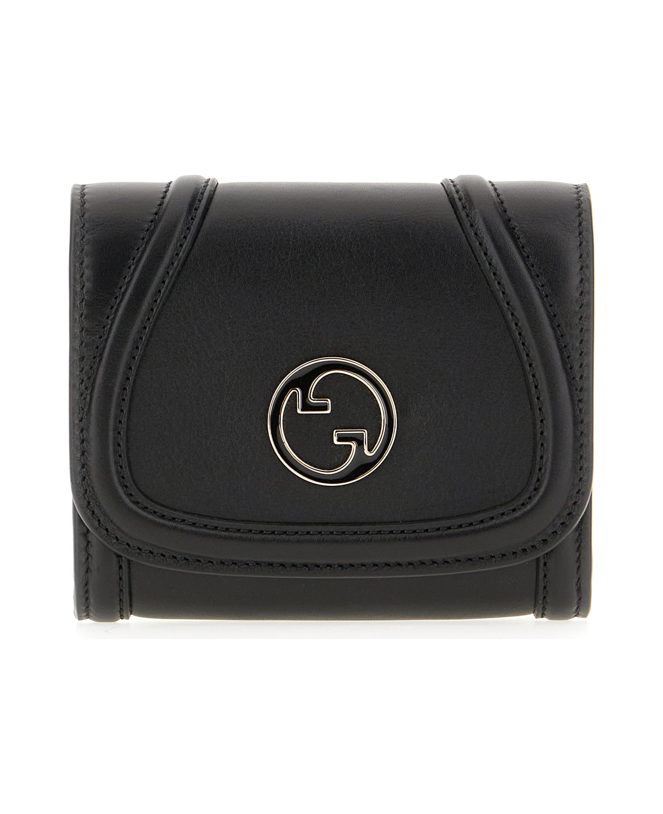 Gucci Black Leather Wallet - BLACK