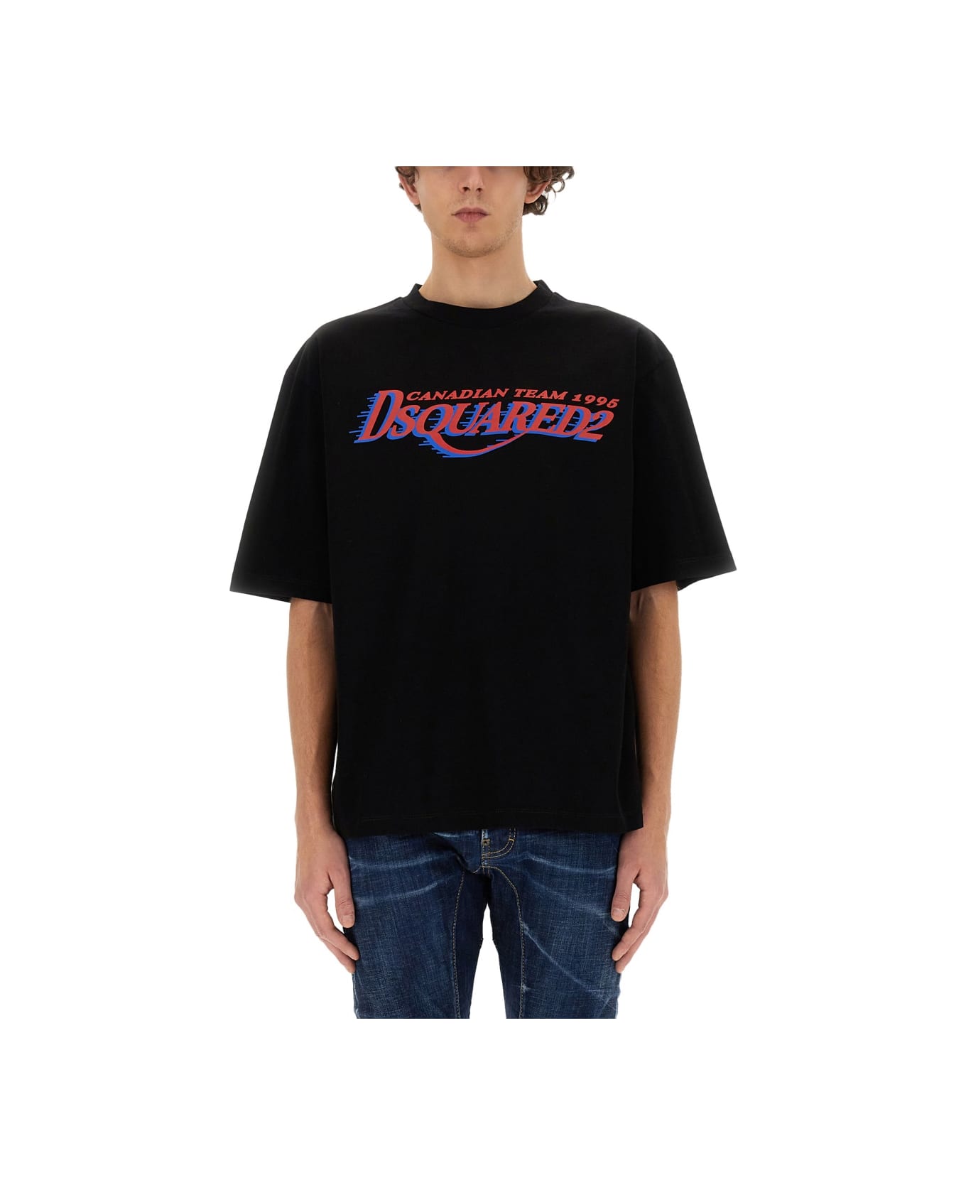Dsquared2 Canadian Team Cool Fit T-shirt - Black