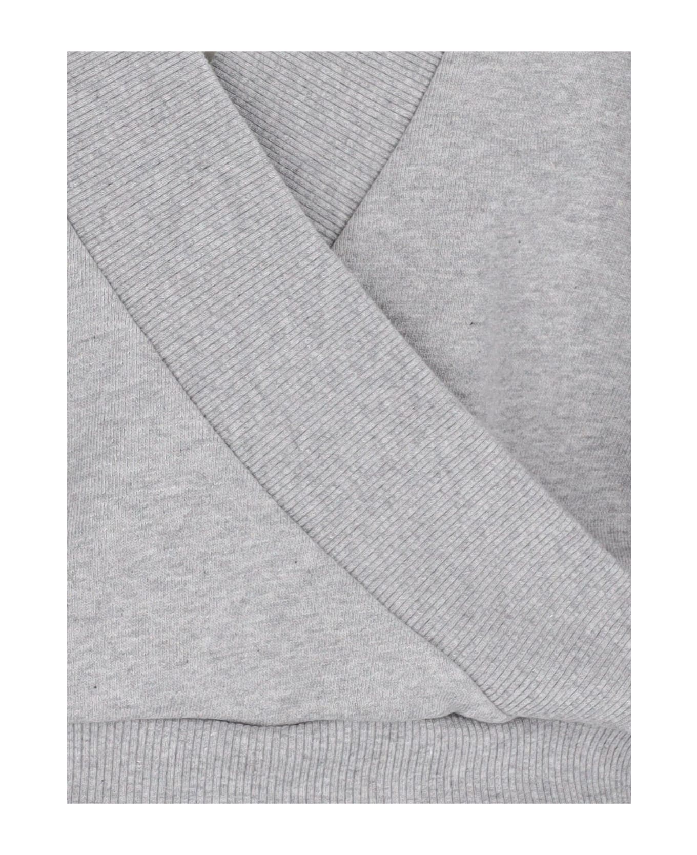 The Attico Crewneck Sweatshirt - Gray
