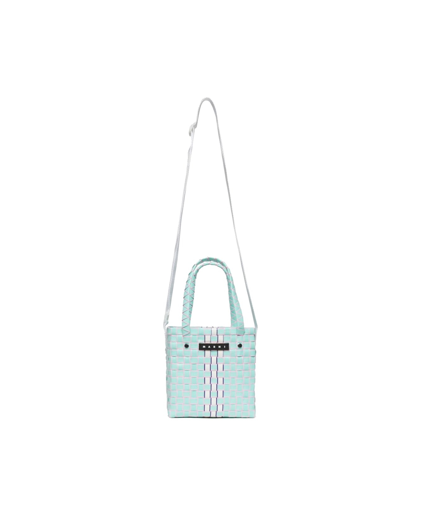 Marni Bucket Bag With Shoulder Strap - BABY BLUE