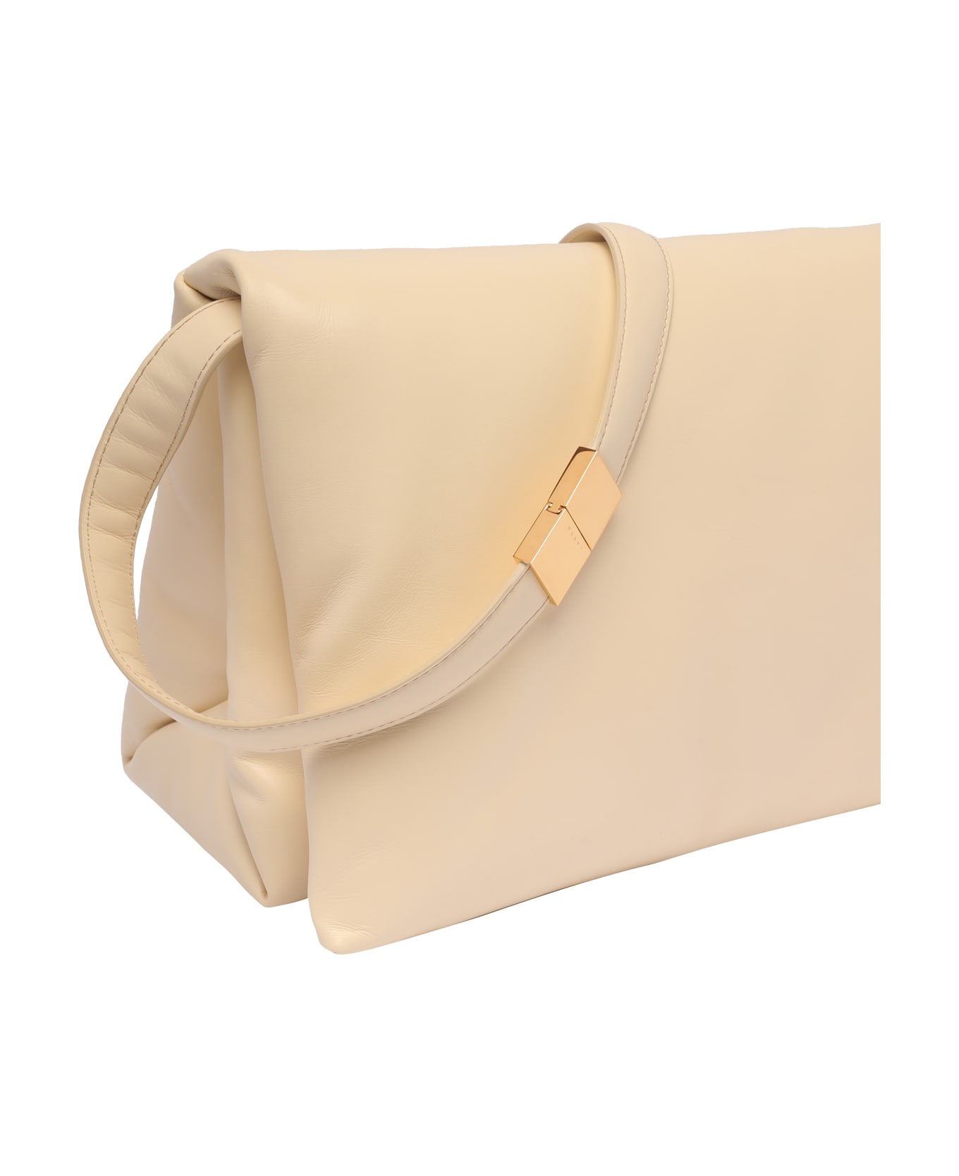 Marni Large Prisma Shoulder Bag - White