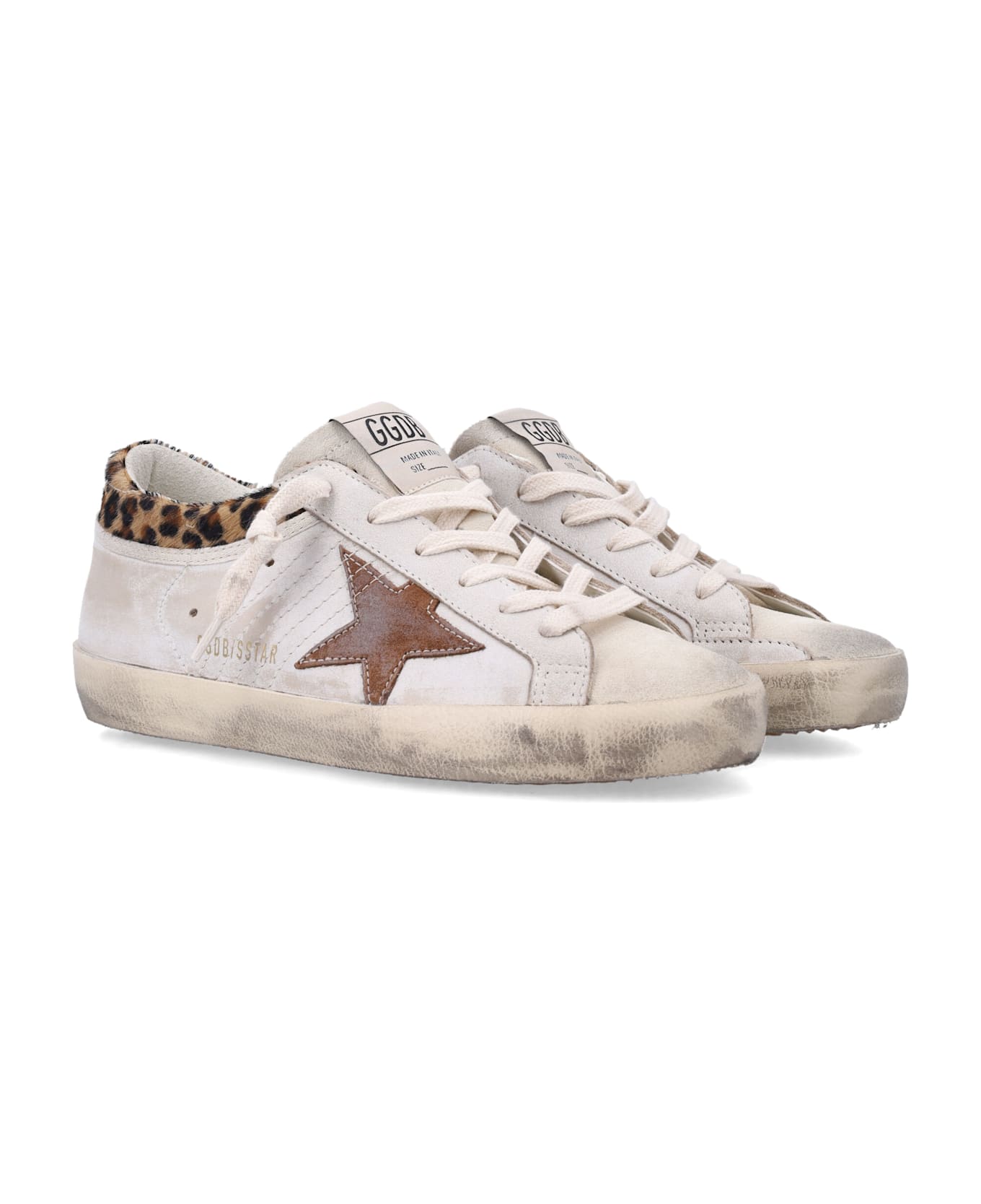 Golden Goose Super Star Pony Leo - WHITE LEO