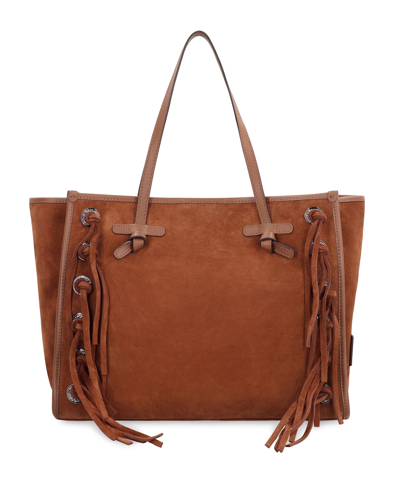 Gianni Chiarini Marcella Tote Bag - Saddle Brown
