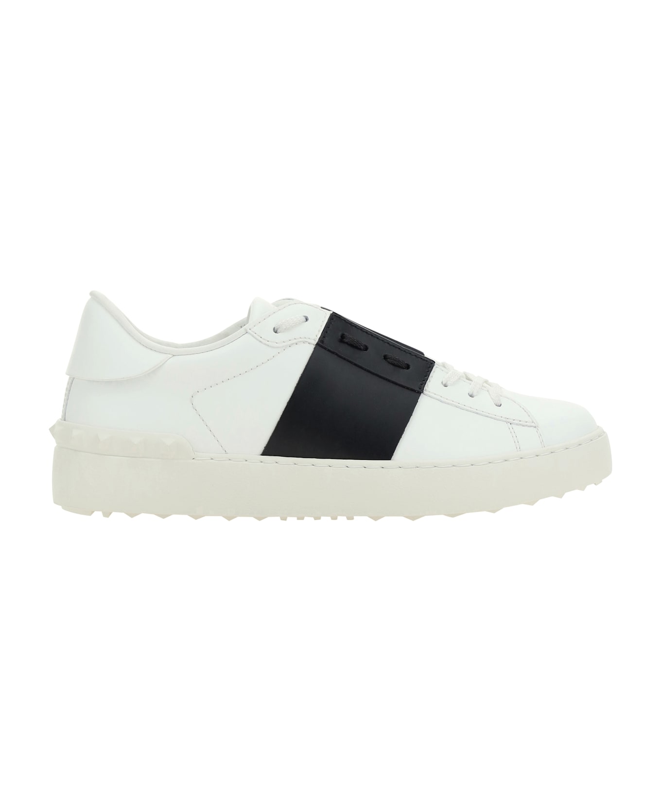 Valentino Garavani Open Sneakers Lace-free Slip-on - Bianco/nero/bianco
