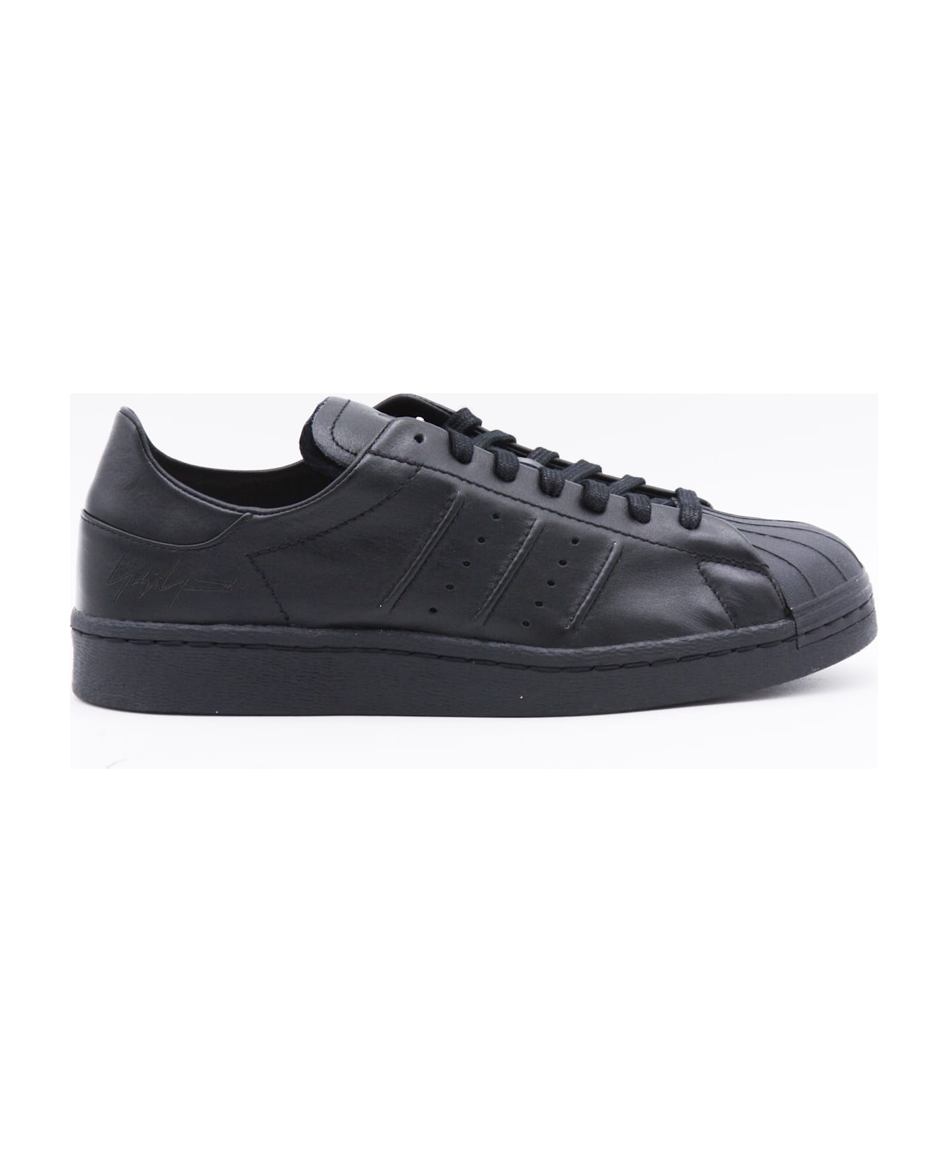 Y-3 Black Y-3 Superstar Sneakers - BLACK/BLACK/BLACK