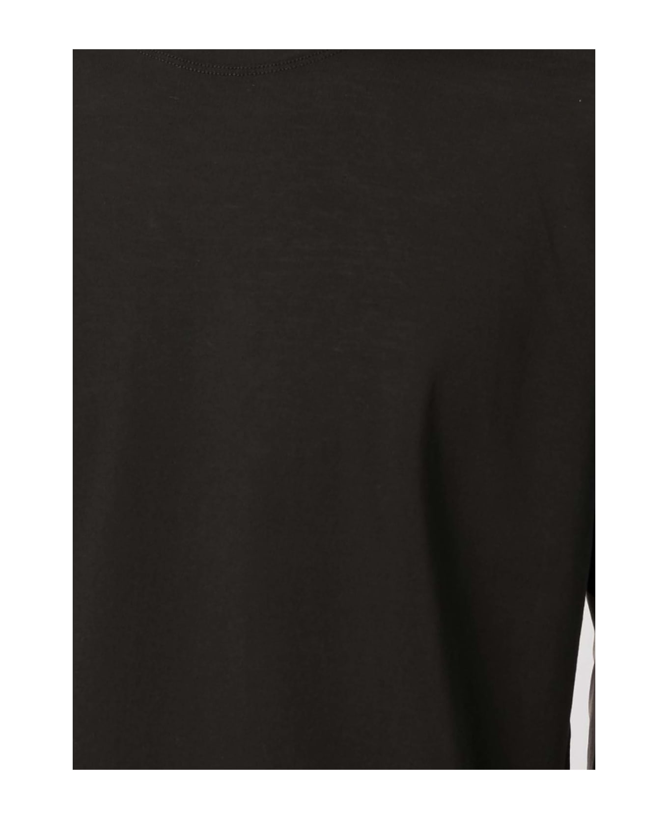 Kired Black Jersey Cotton T-shirt - Black シャツ