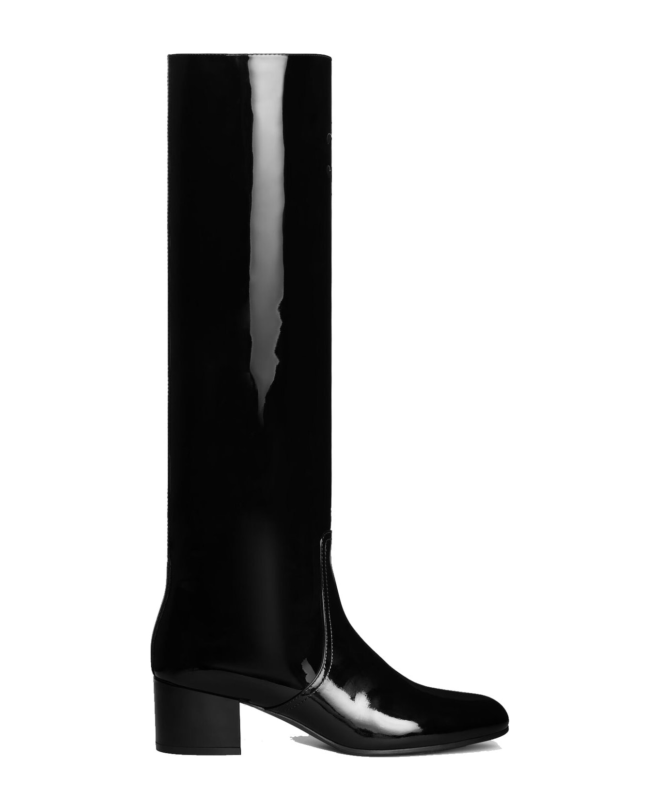 Celine Triomphe High Boots - Black