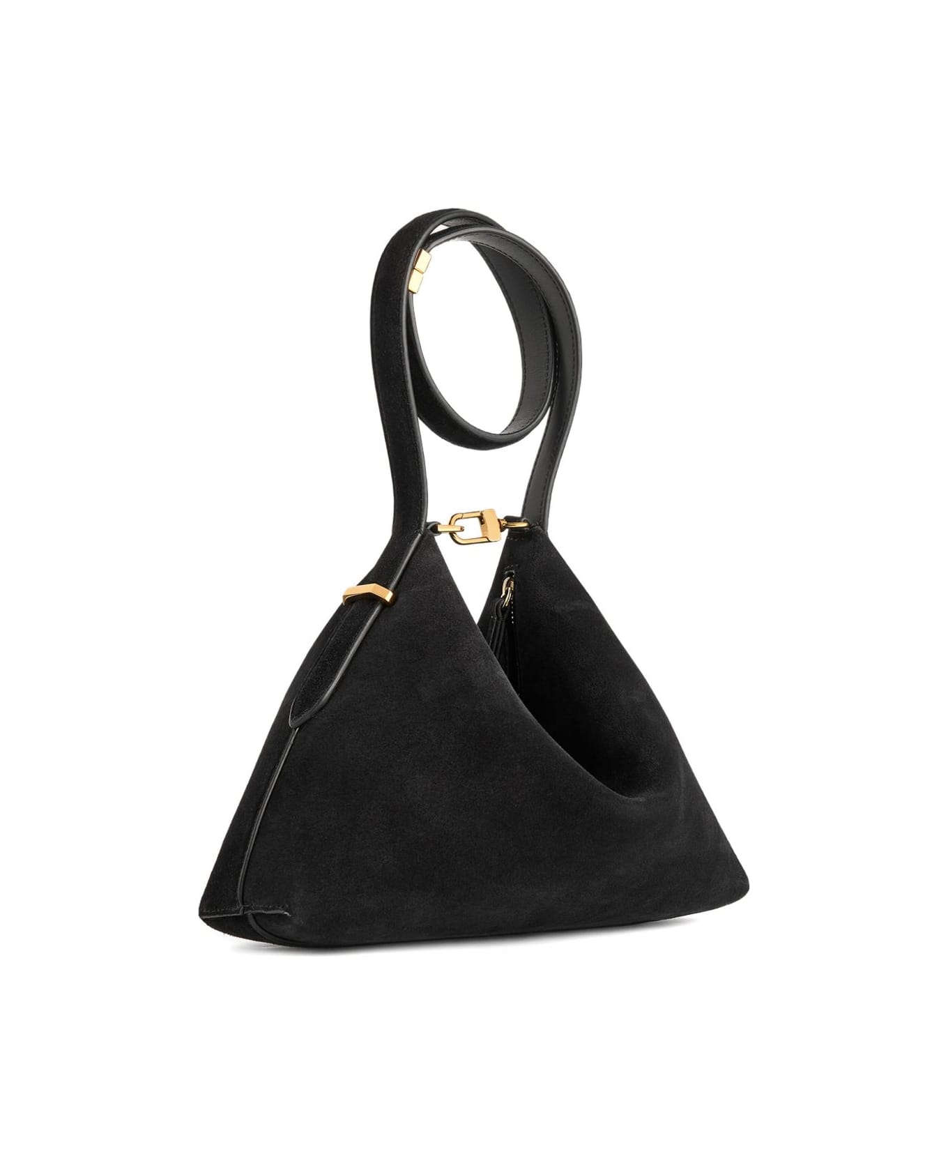 Totême Leather Clutch - Black