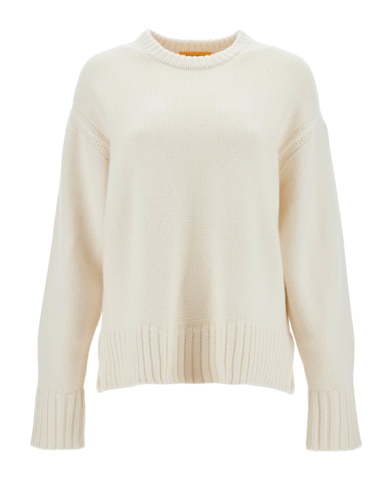 Guest in Residence Crew-neck Sweater In Cashmere - CREAM (White)