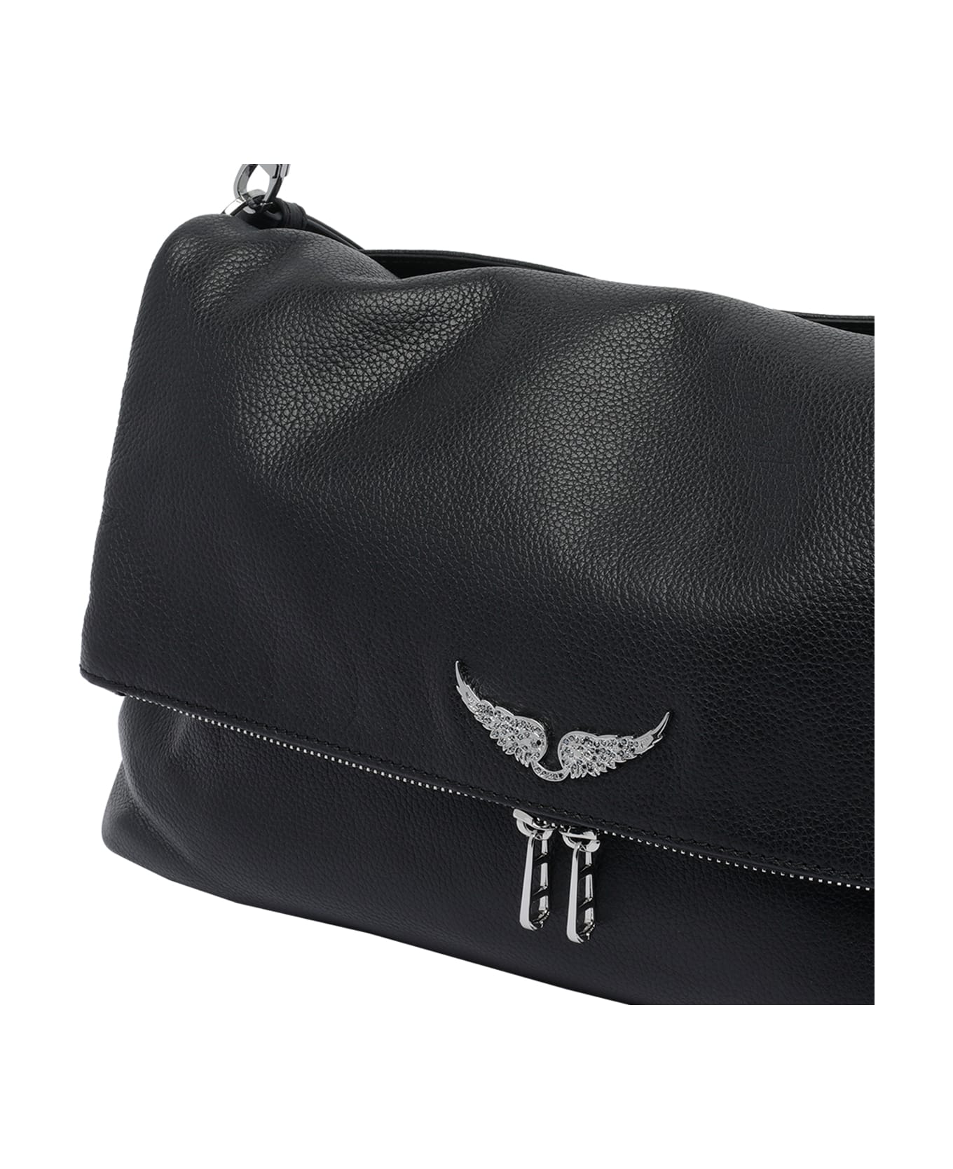 Zadig 
Voltaire Xl Rocky Shoulder Bag - Black