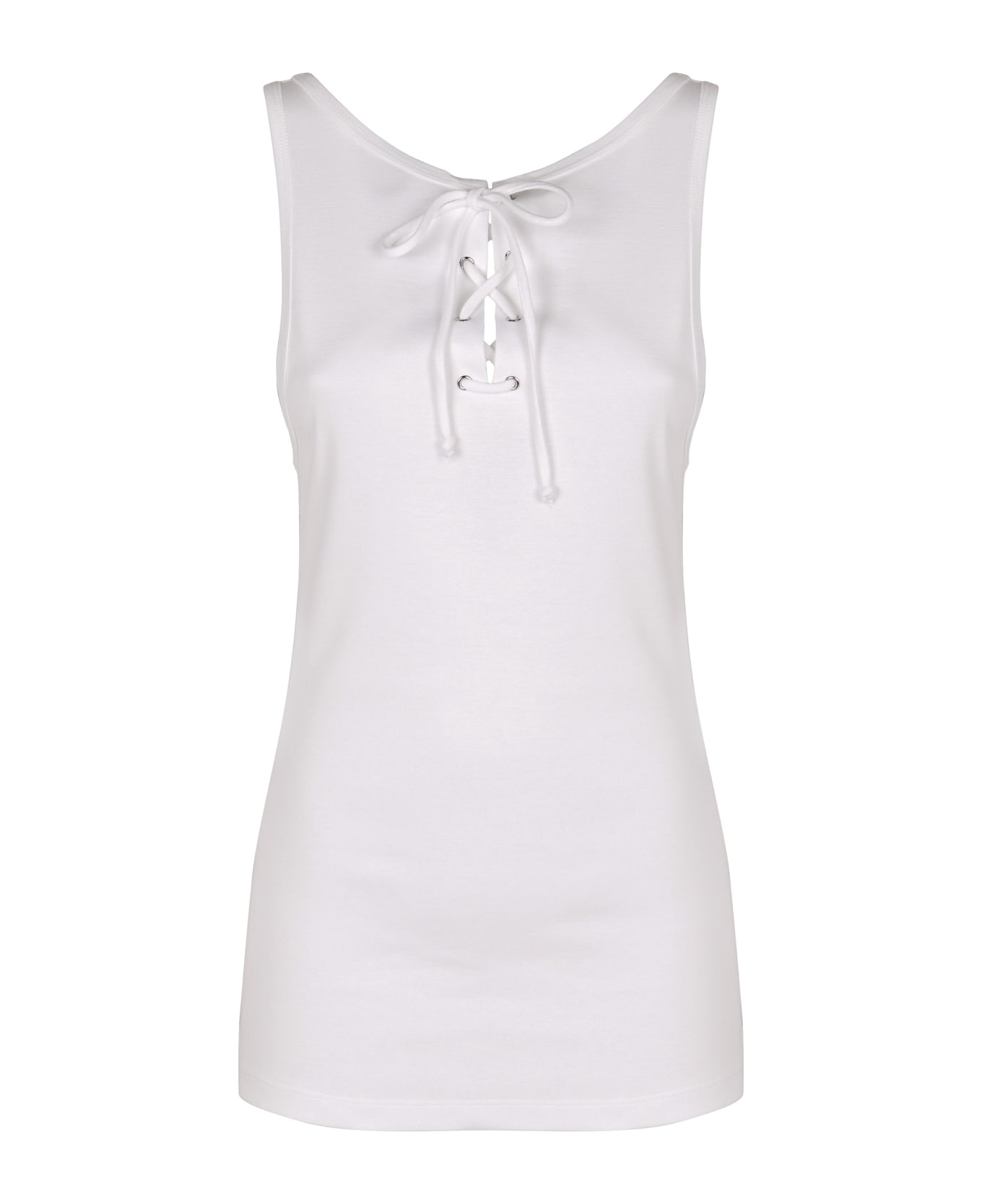 Prada Cotton Tank Top - White