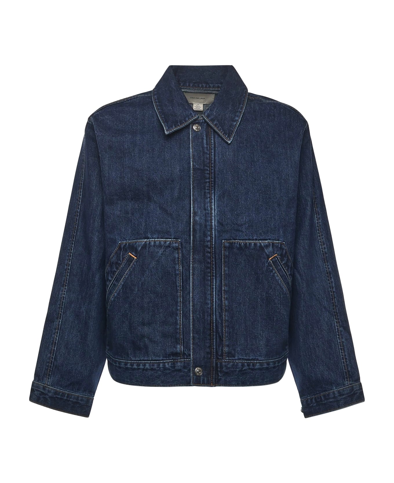 Calvin Klein Denim Jacket - INDIGO GRAVEL