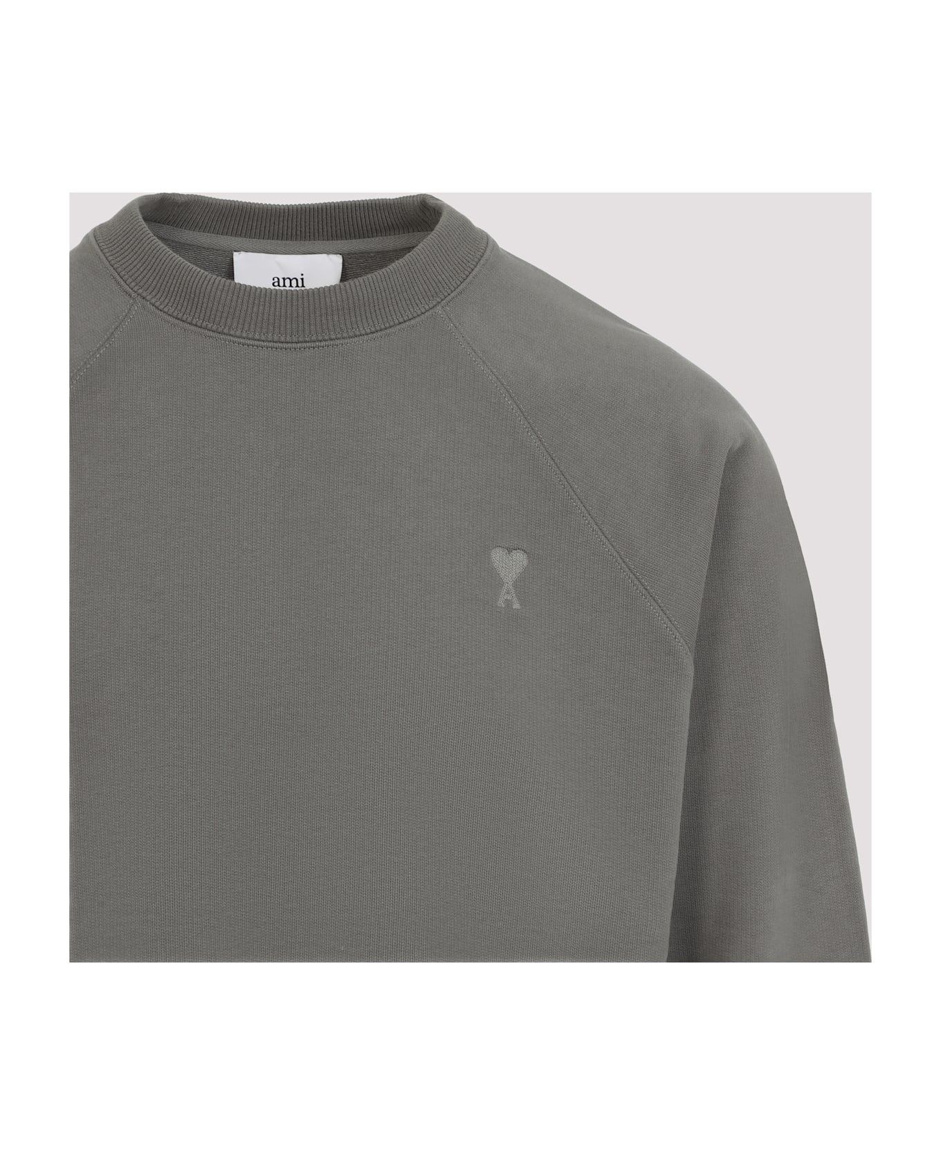 Ami Alexandre Mattiussi Boxy Adc Sweatshirt - Smoke Grey