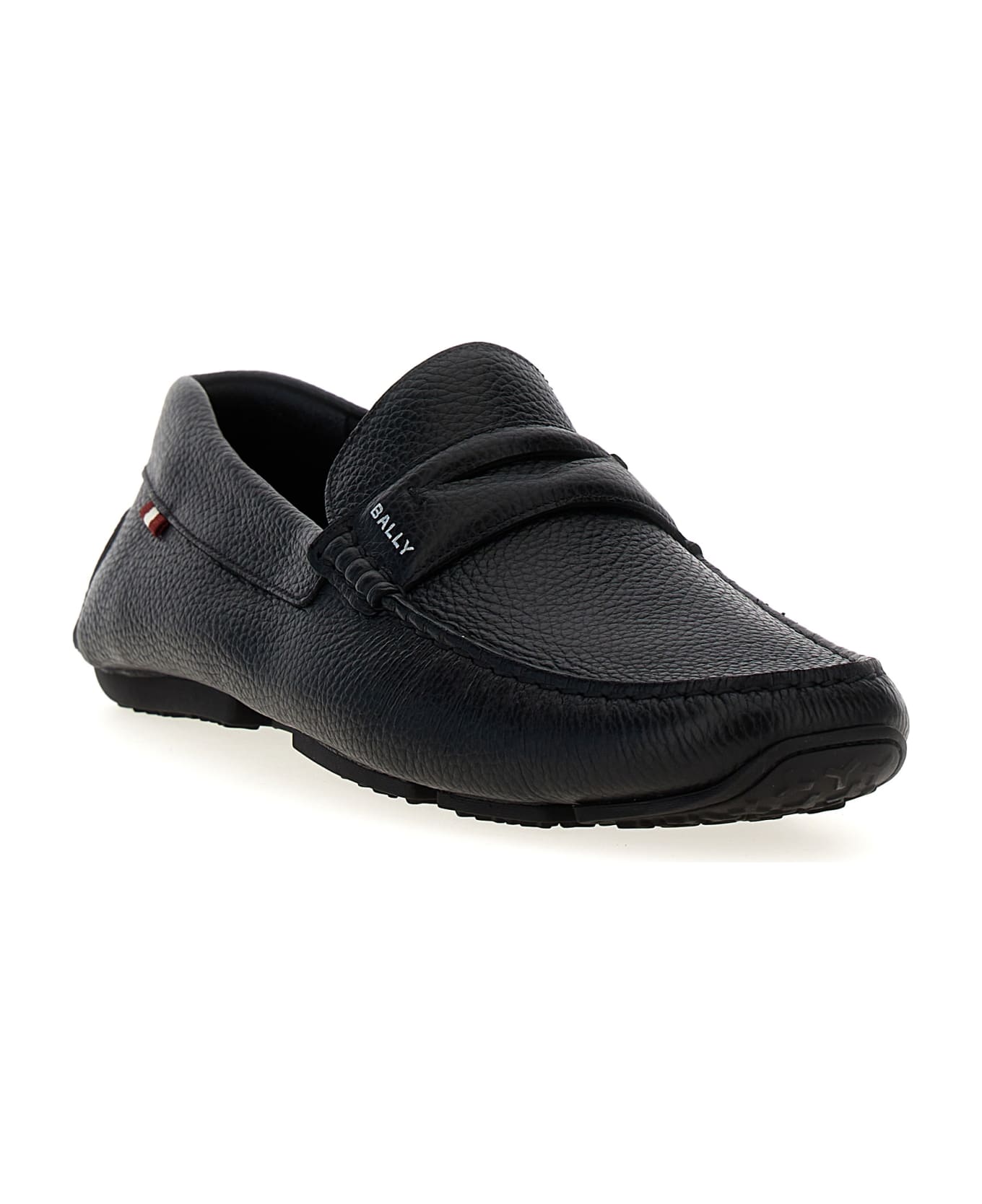 Bally Palvenu Loafers - BLACK