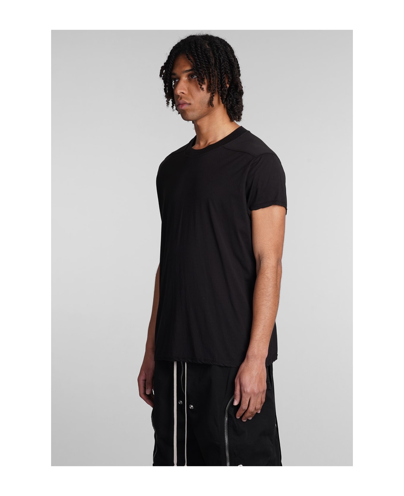 DRKSHDW Small Level T T-shirt In Black Cotton - Black