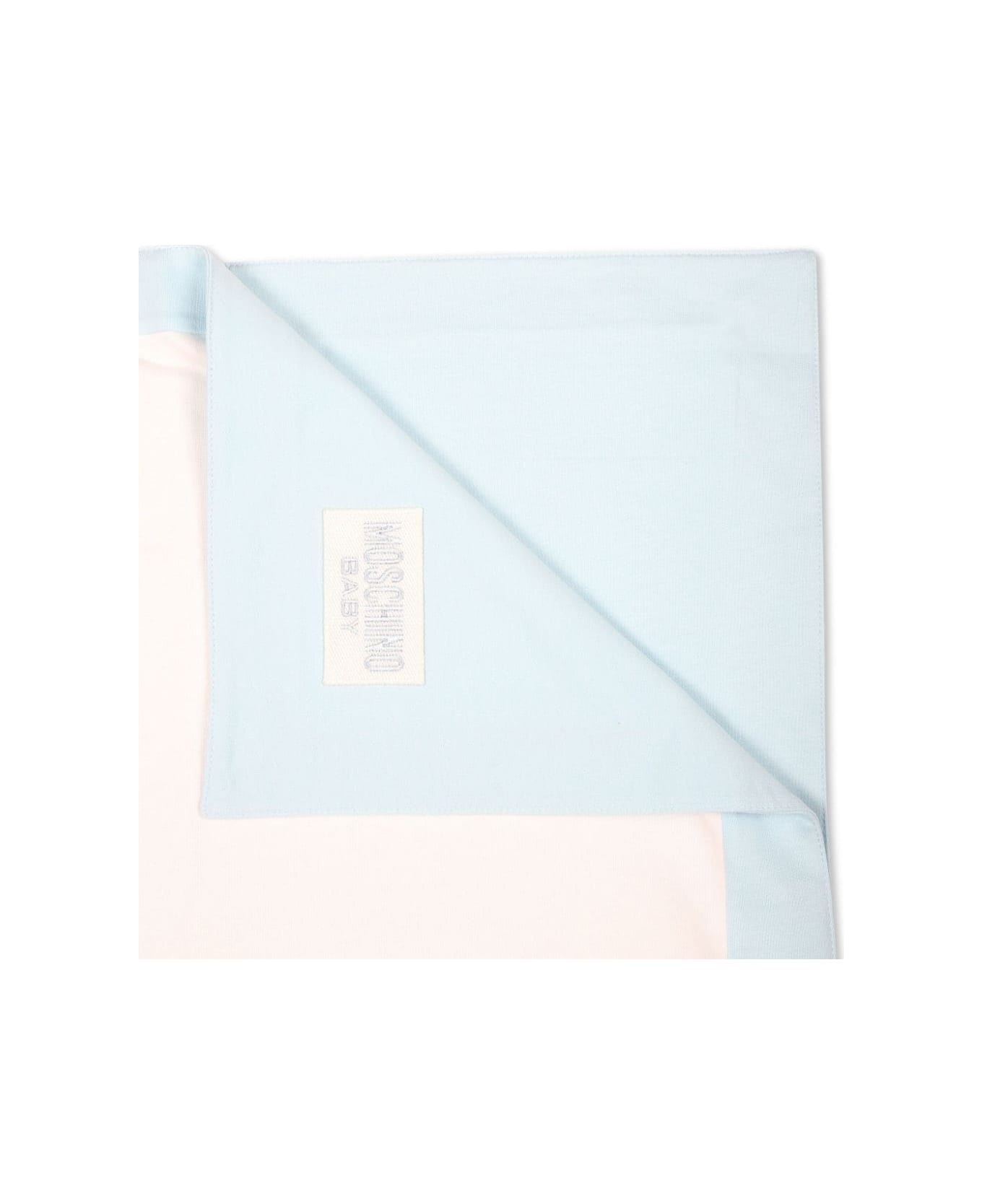 Moschino Coperta Con Stampa - Light blue