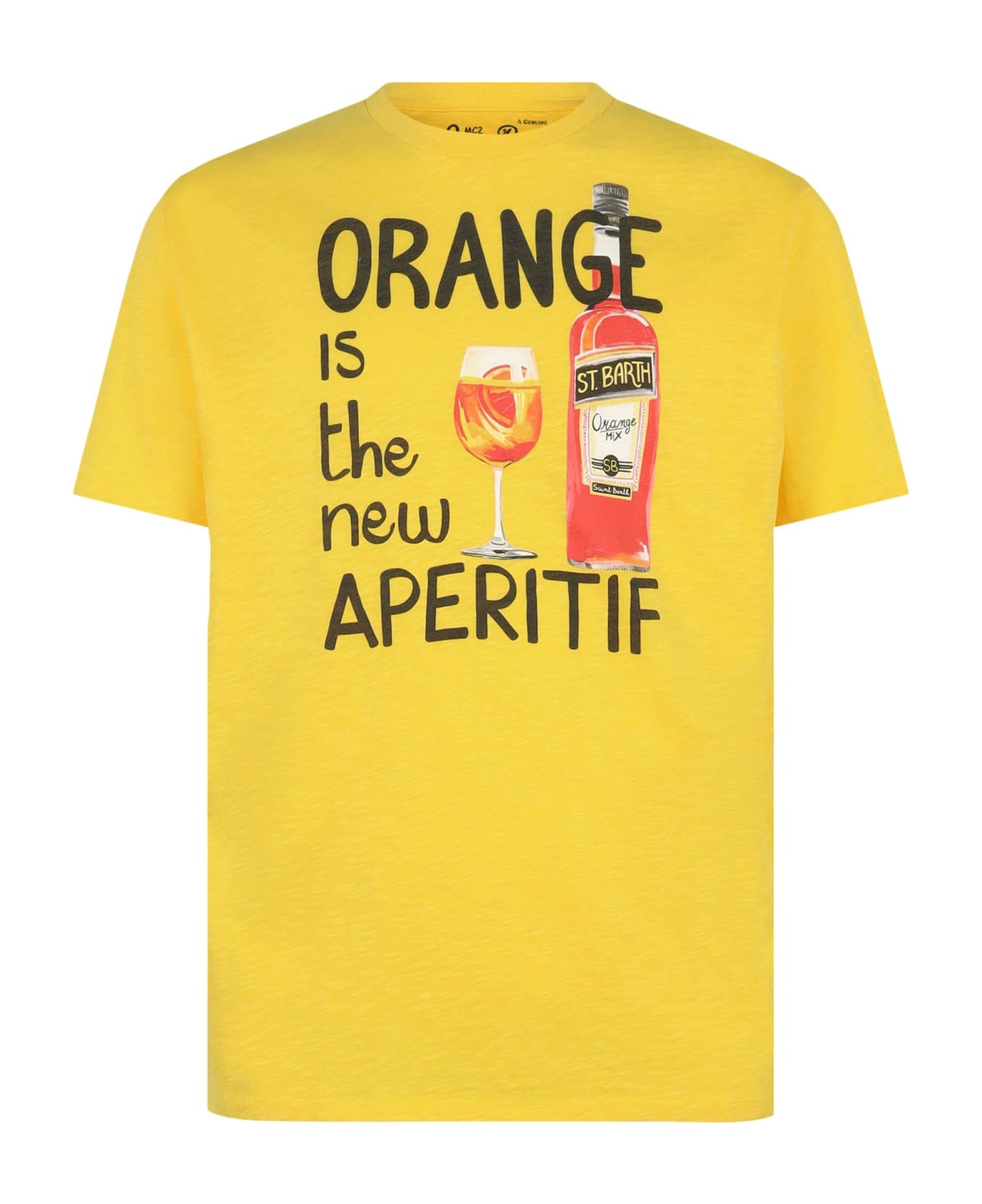 MC2 Saint Barth Aperitif Print Man T-shirt - unknown