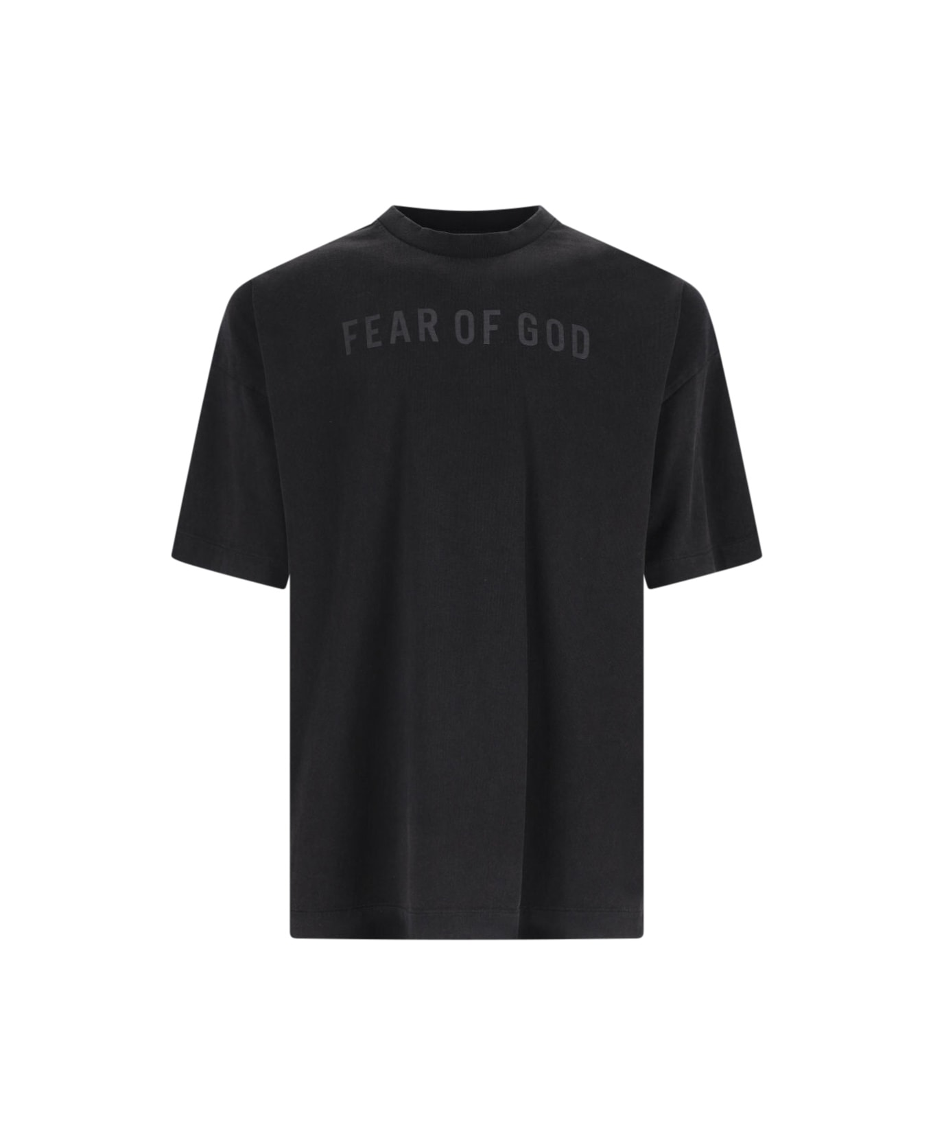 Fear of God Logo T-shirt - Black  