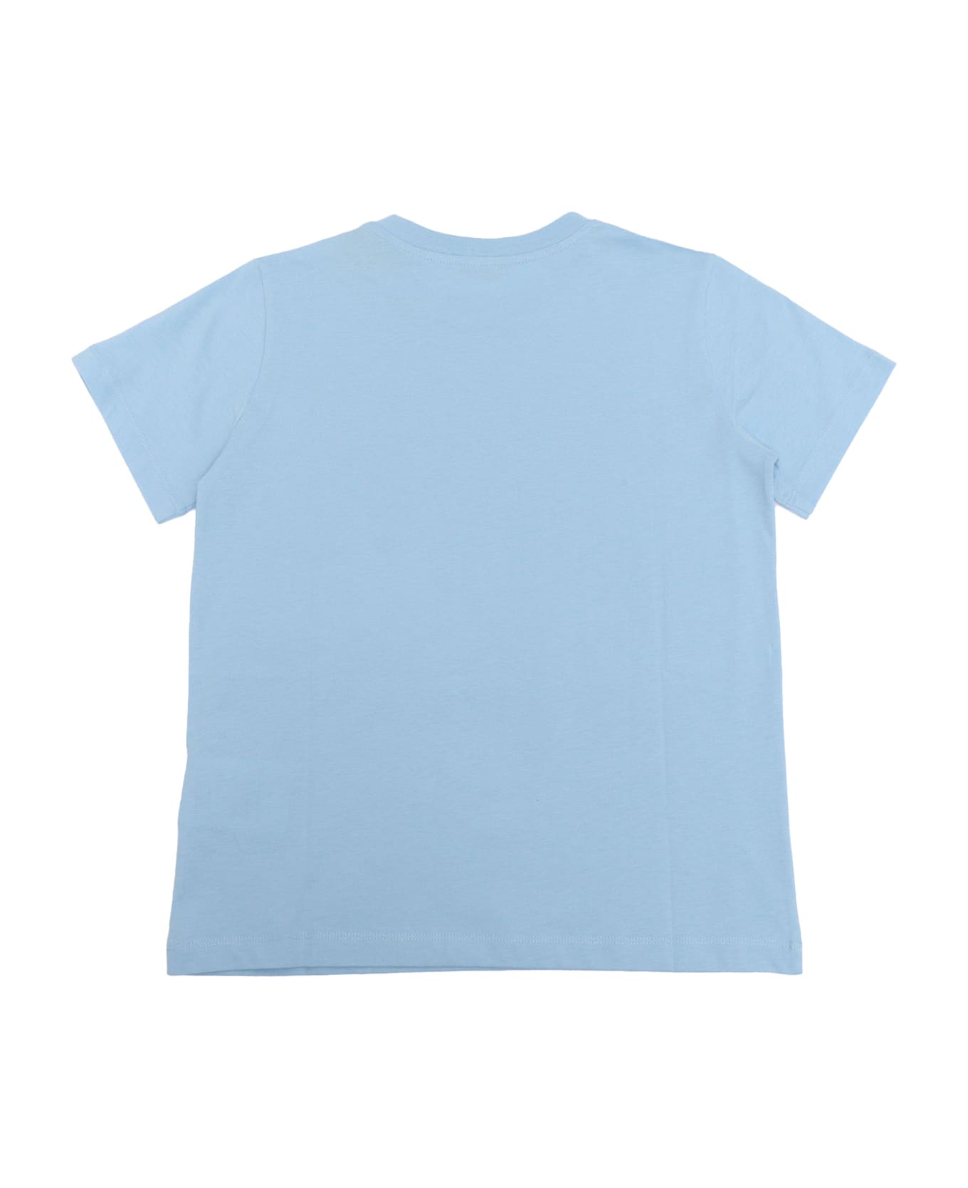 Moncler Ss T-shirt - LIGHT BLUE