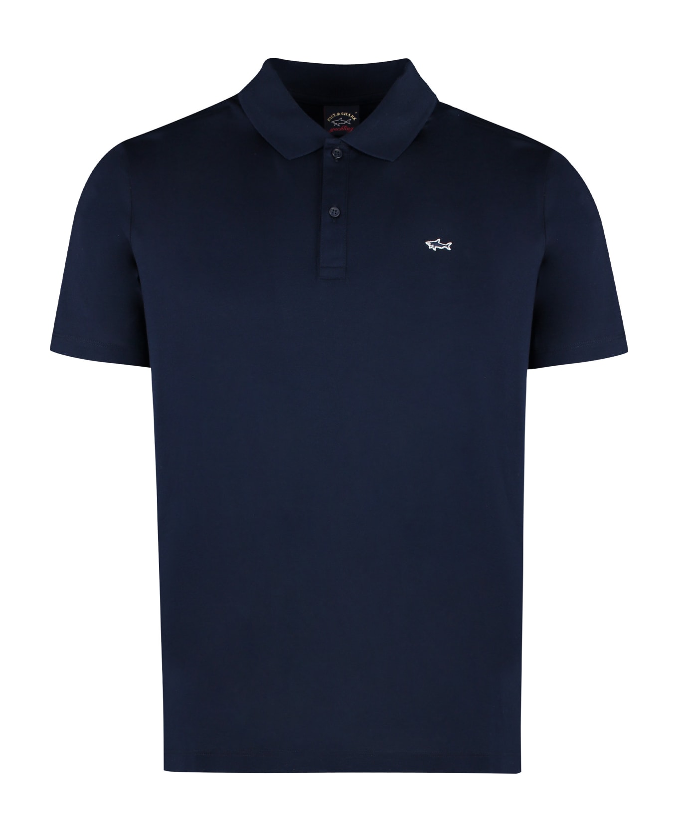 Paul&Shark Cotton-piqué Polo Shirt - blue ポロシャツ