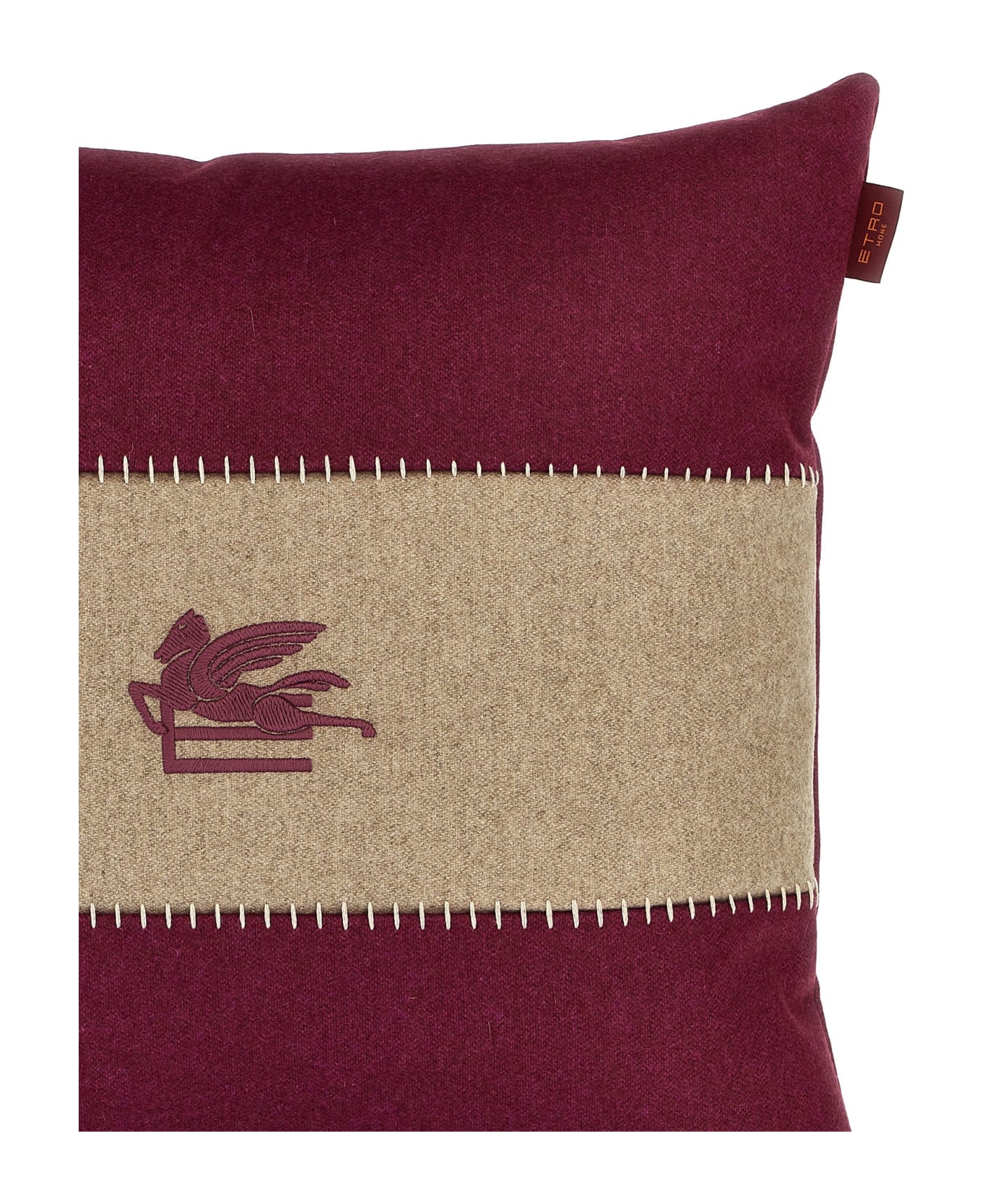 Etro 'pegaso' Cushion - Purple