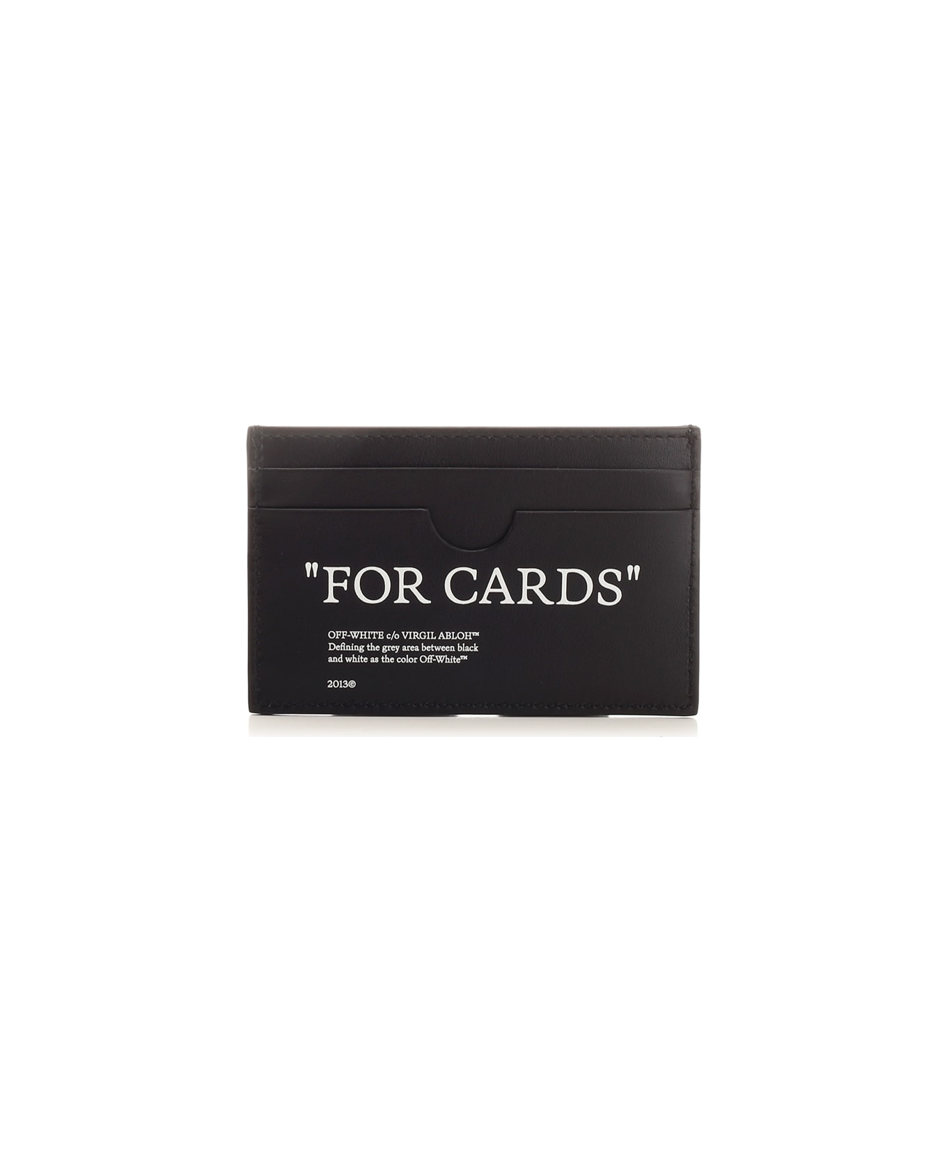 Off-White "for Cards" Card Holder - Black