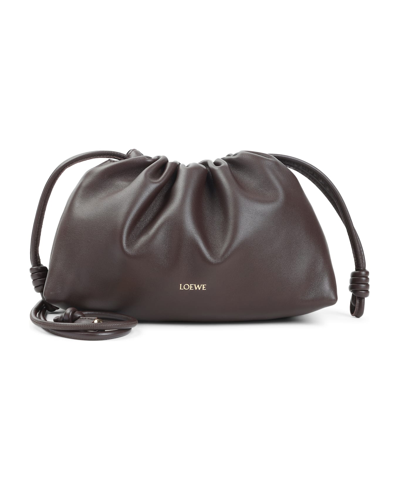 Loewe Flamenco Medium Purse - DARK BROWNIE