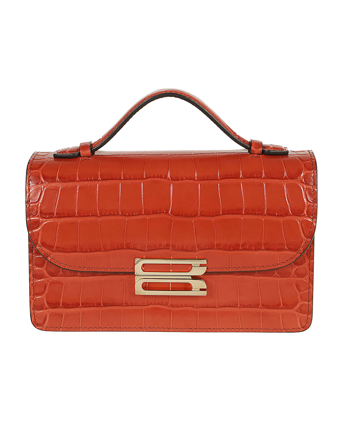 Victoria Beckham The Mini Dorian Bag - Brick Red