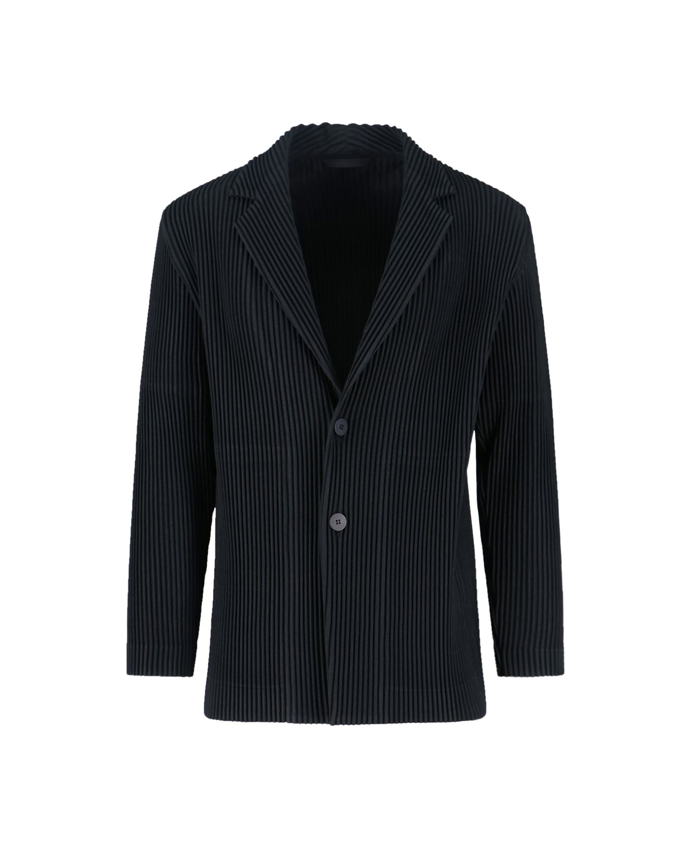 Homme Plissé Issey Miyake Single-breasted Blazer - Black  