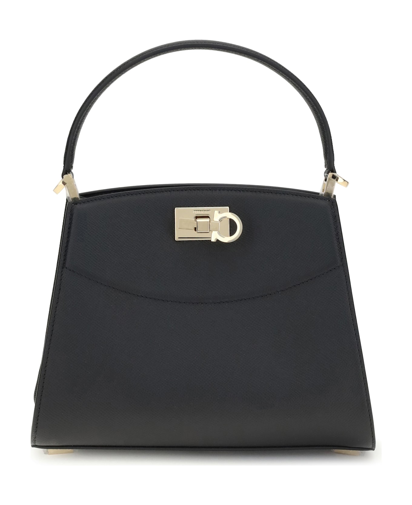 Ferragamo Studio Box Handbag - Black