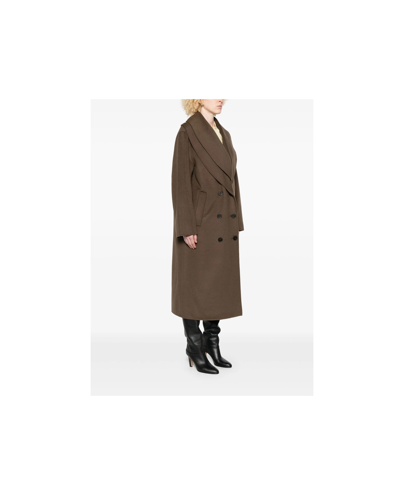 Róhe Coat - BROWN