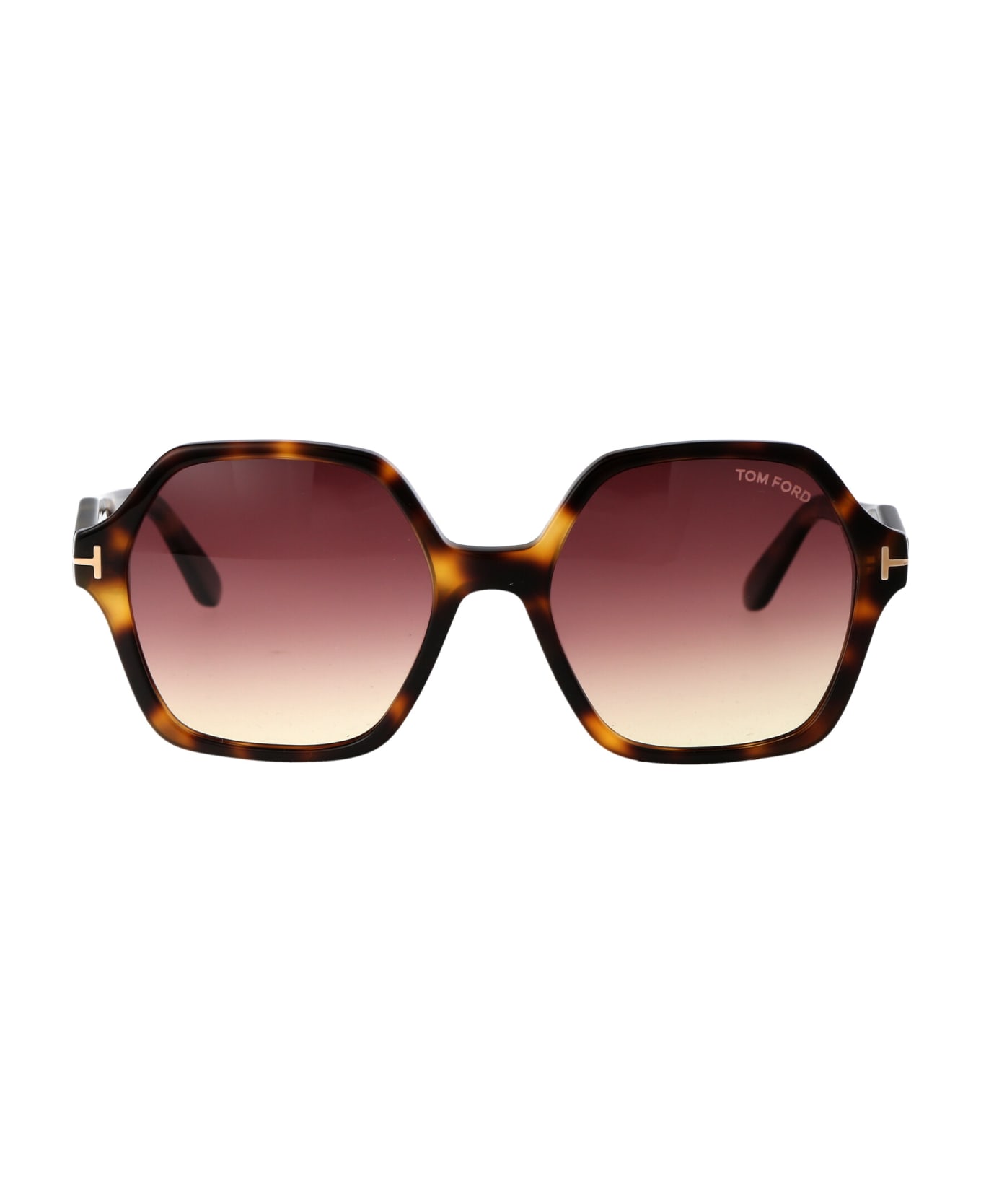Tom Ford Eyewear Romy Sunglasses - 53Z Avana Bionda /  Specchiato