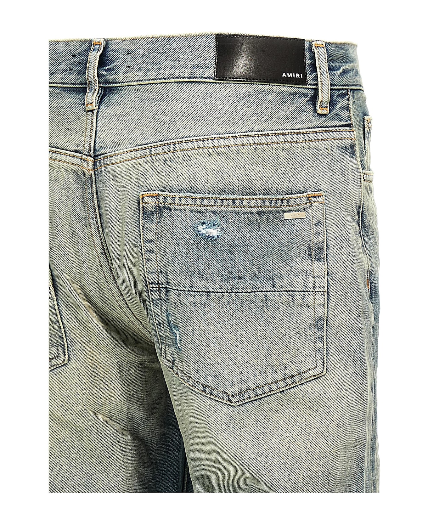 AMIRI 
released Hem
 Jeans - Blue