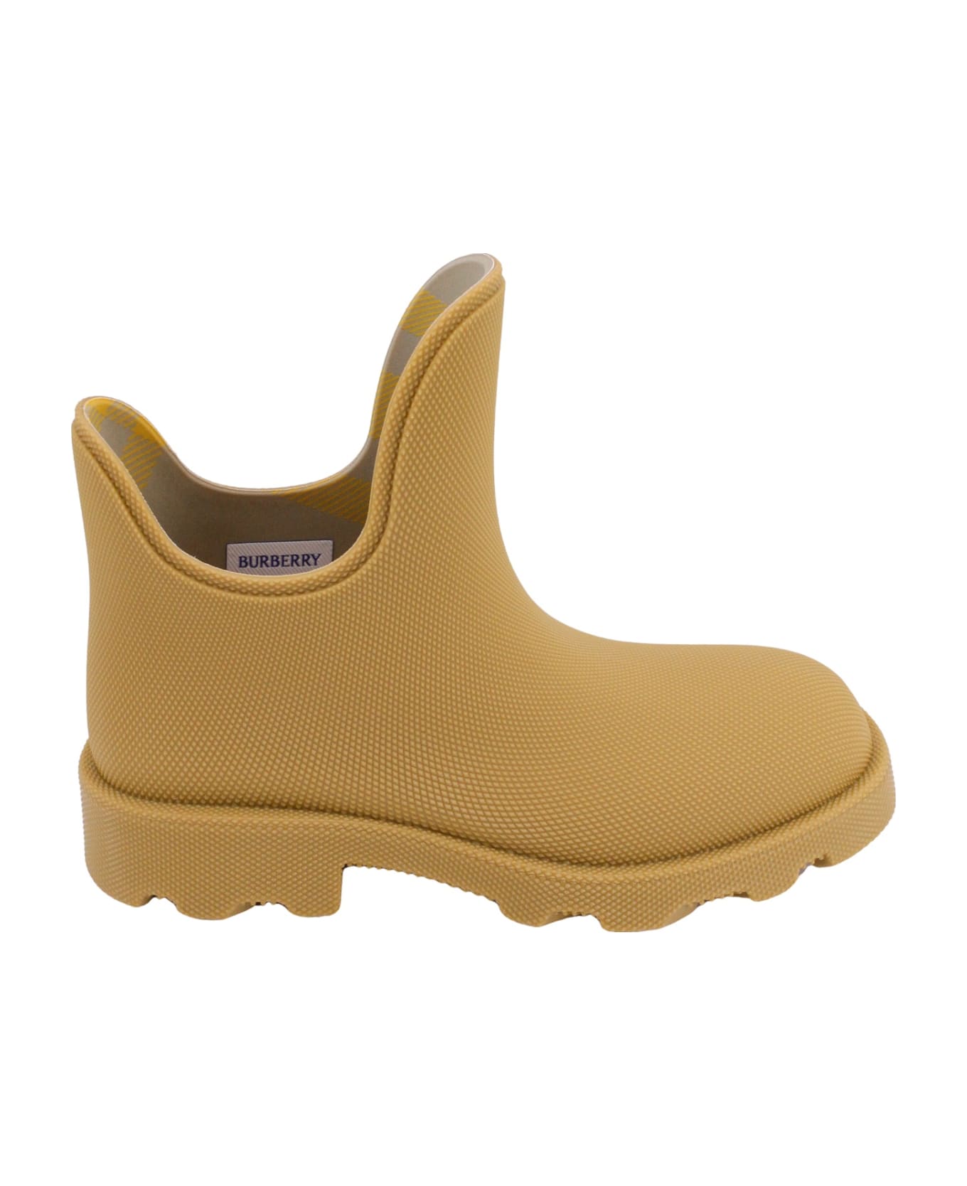 Burberry Marsh Ankle Boots - Yellow