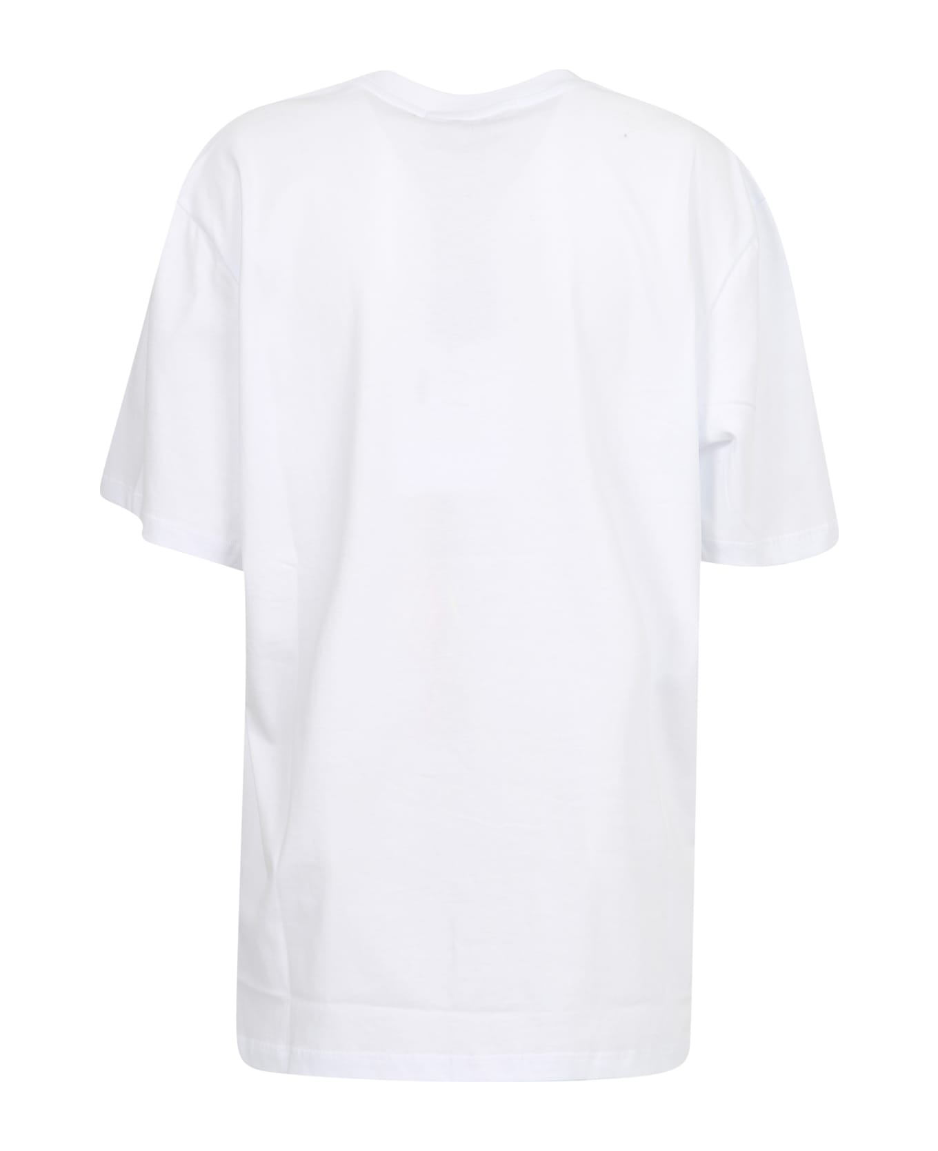 MSGM Branded T-shirt - White