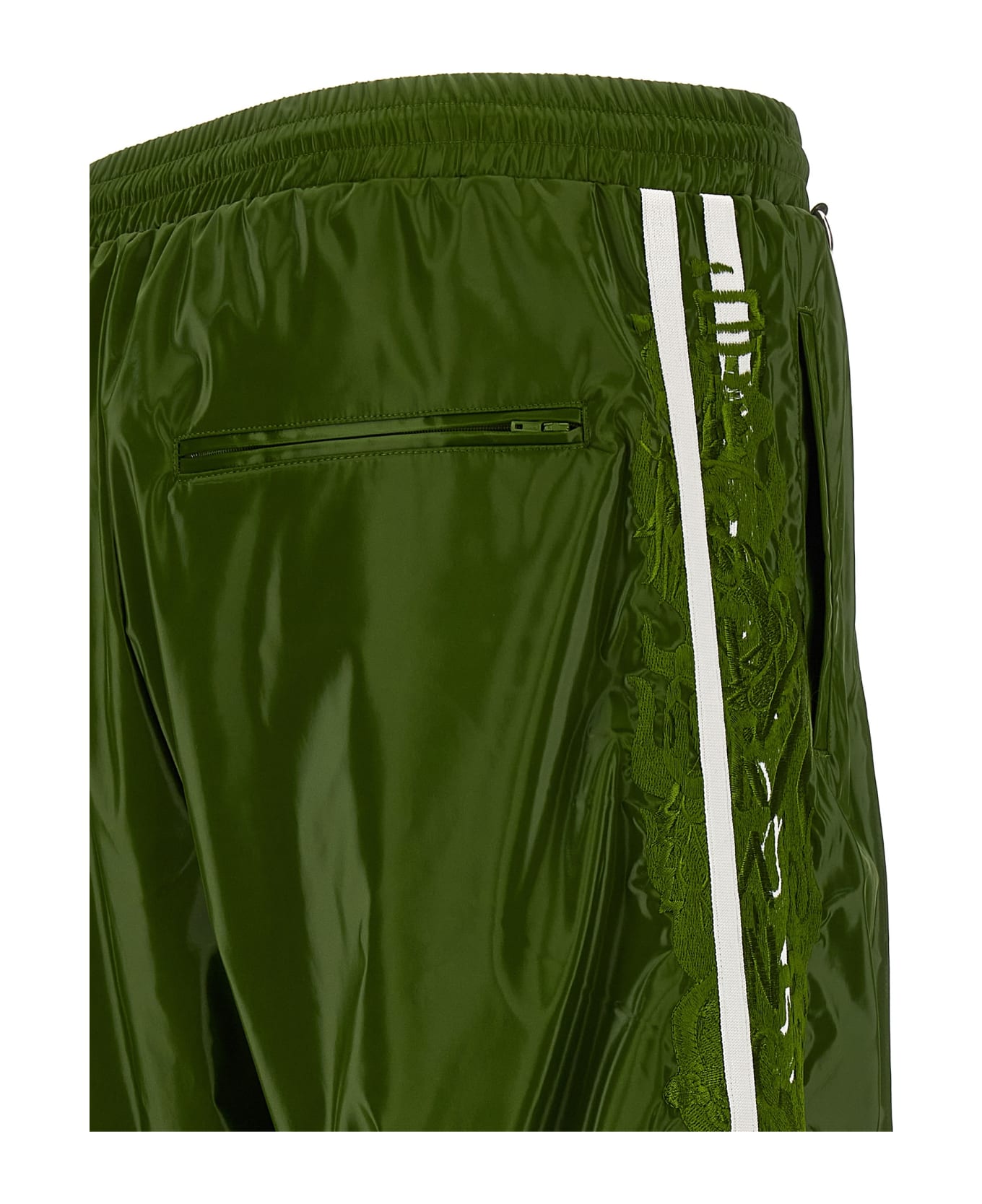 doublet 'laminate Track' Joggers - Green