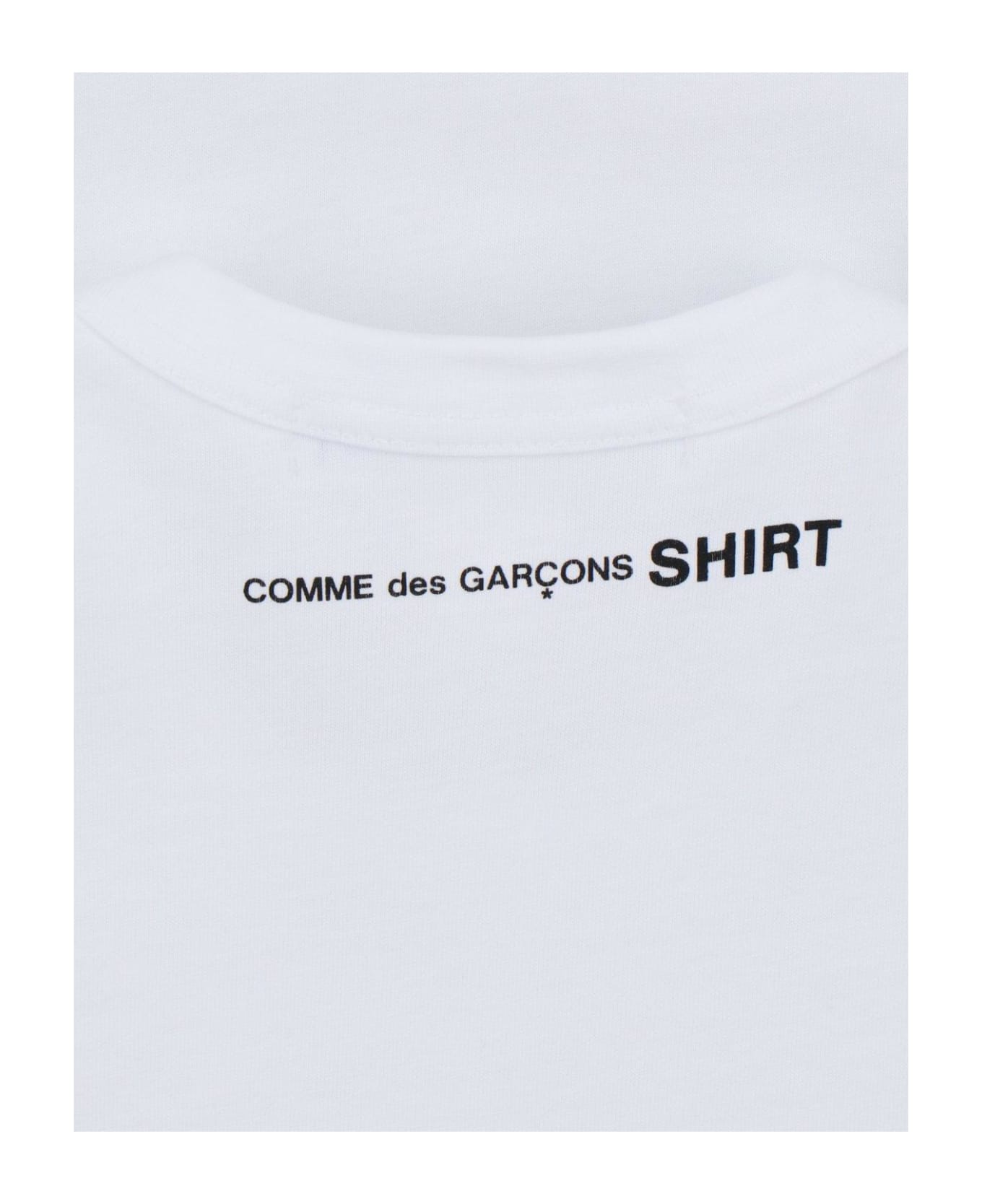 Comme des Garçons Shirt Basic T-shirt - White シャツ