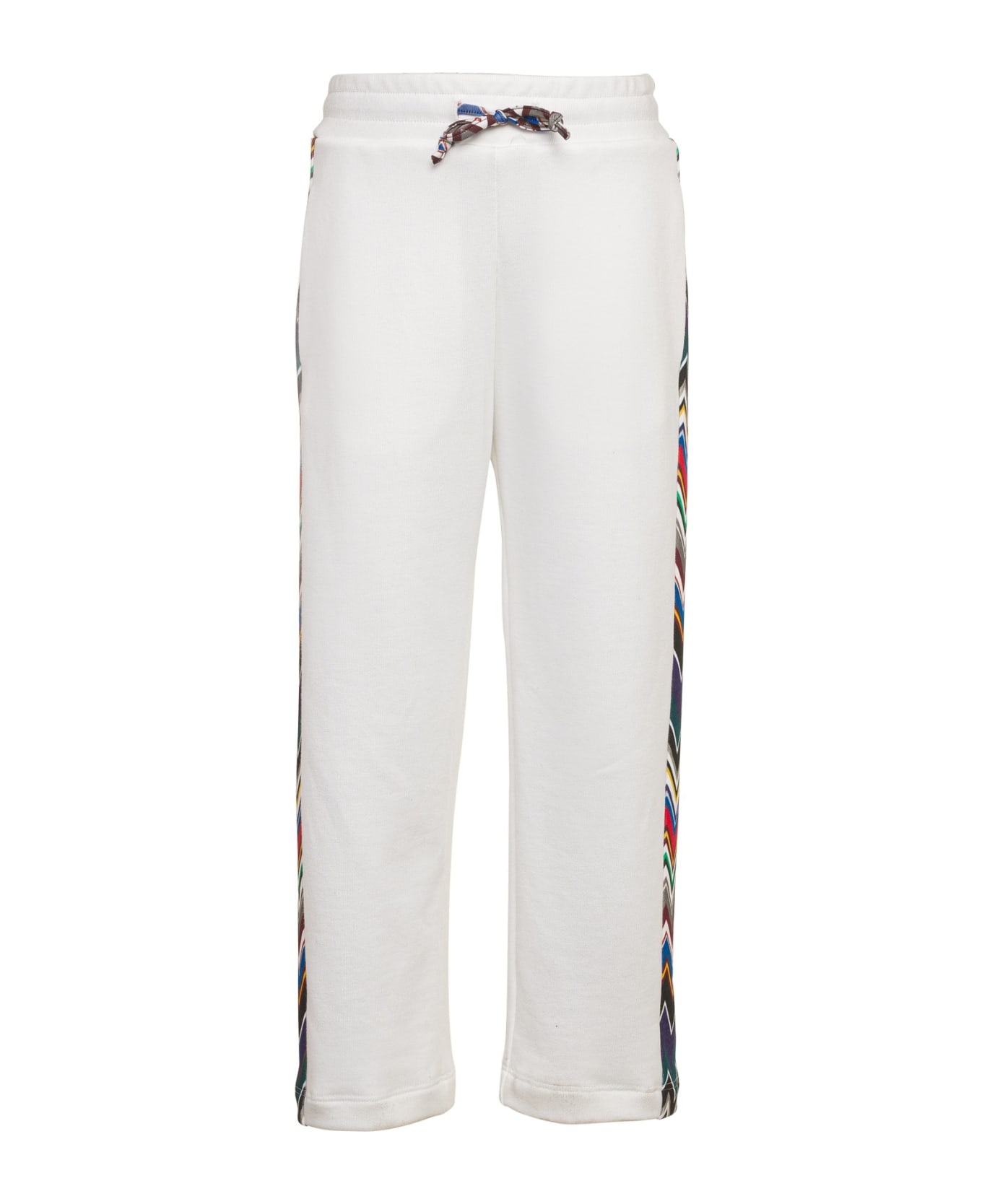 Missoni Kids Fleece Trousers - White