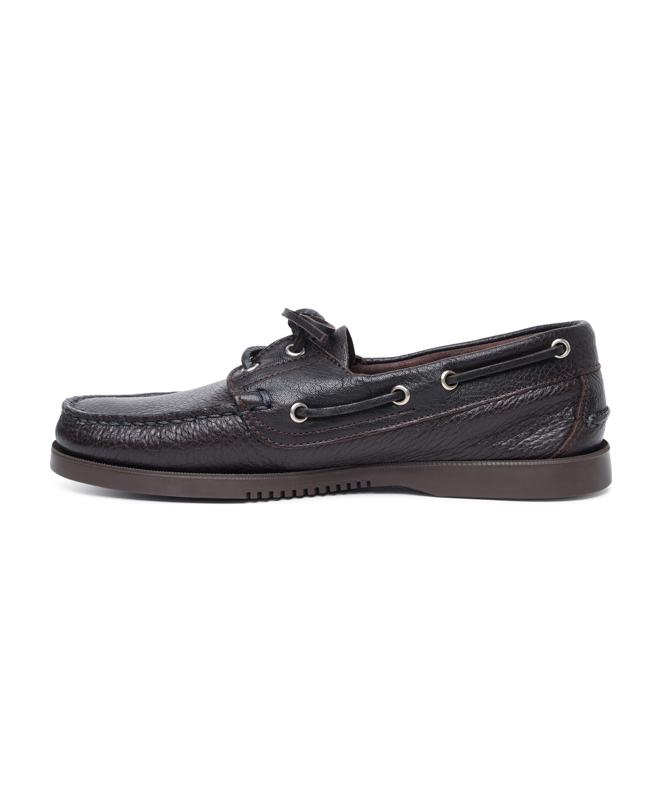 Paraboot 'barth' Brown Leather Loafers - Brown