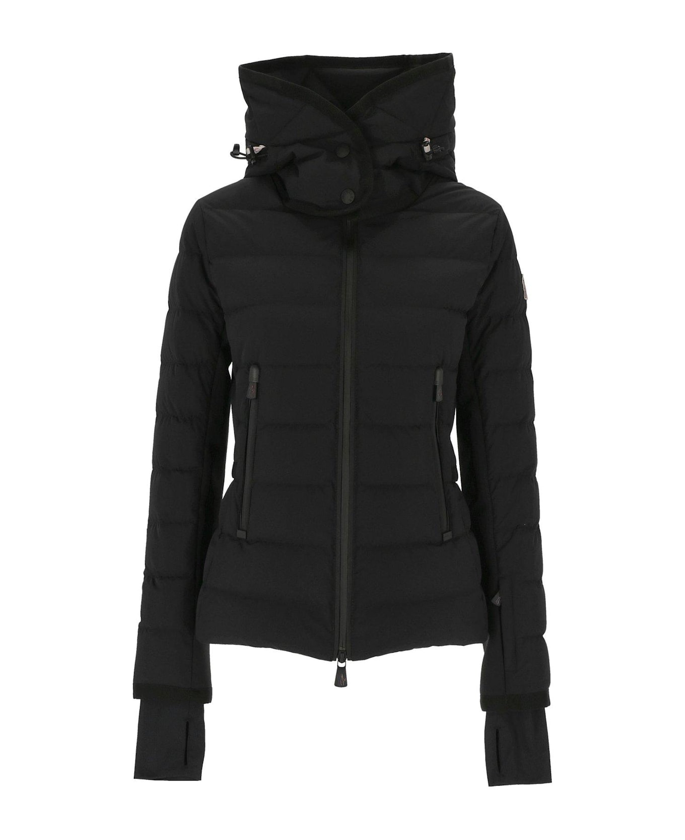 Moncler Hooded Padded Jacket - Nero