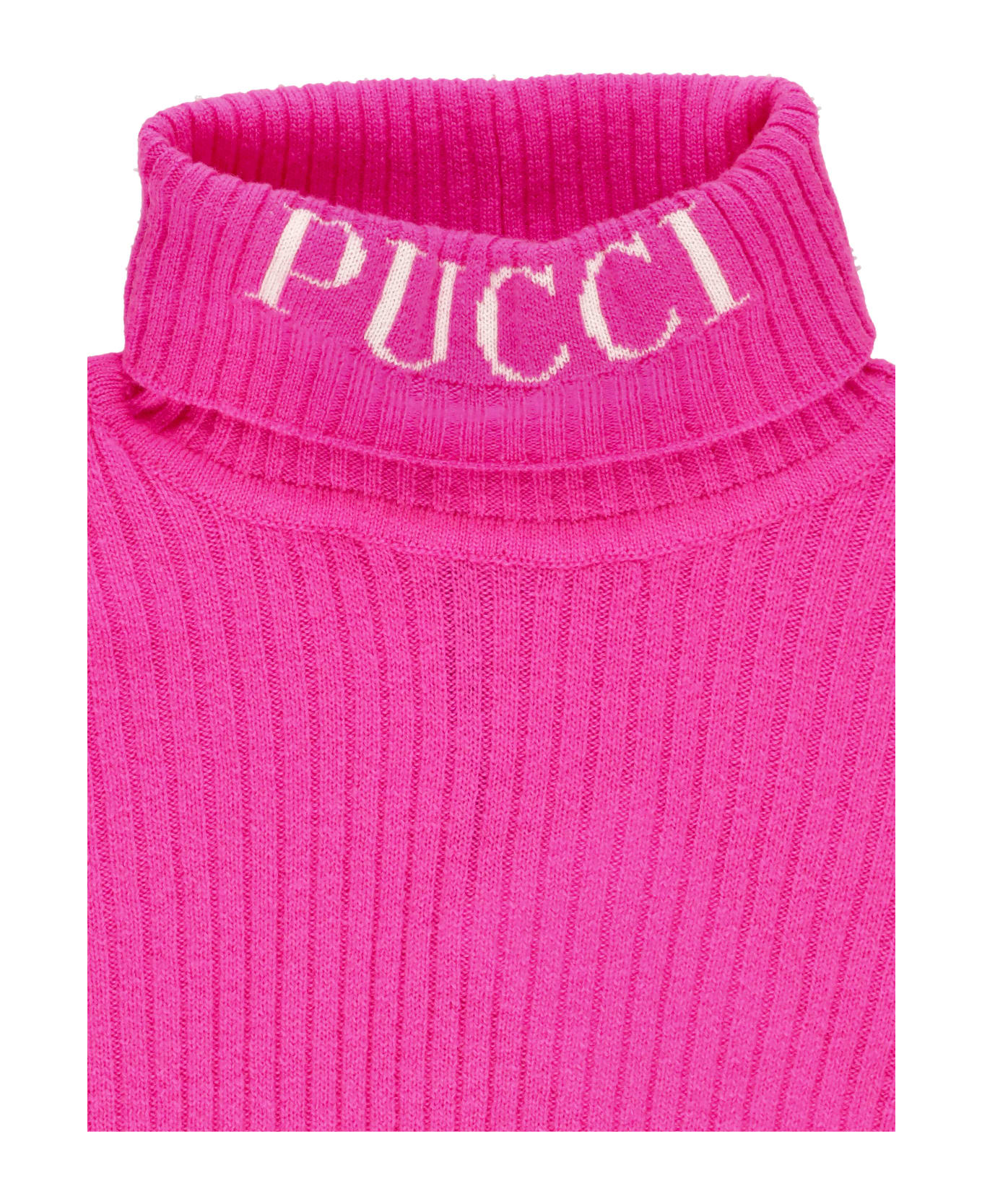 Pucci Wool Sweater - Fuchsia ニットウェア＆スウェットシャツ