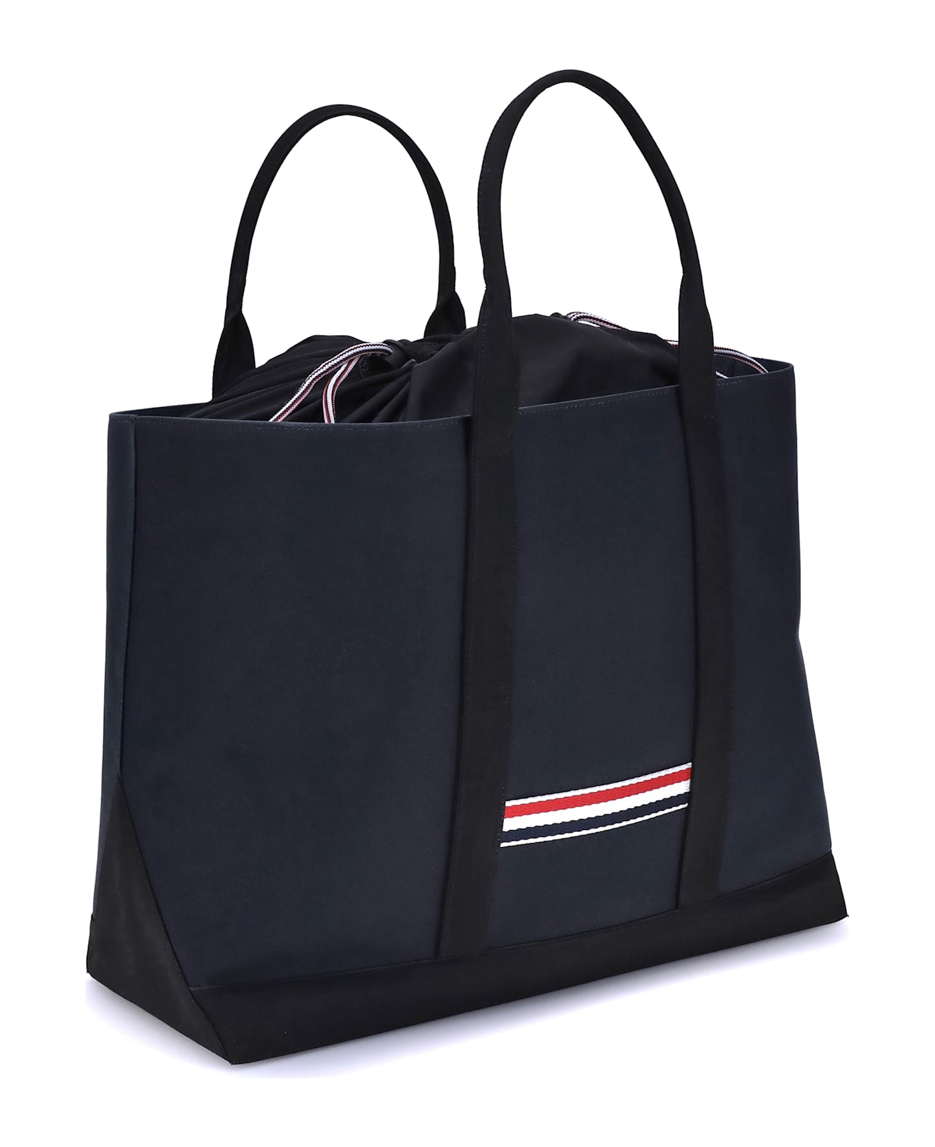 Thom Browne Medium Tool Tote W/ Drawstring Opening I